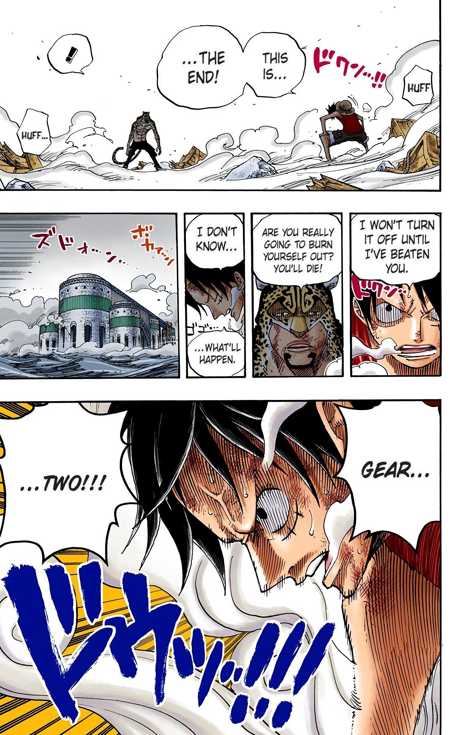 One Piece Colored Manga