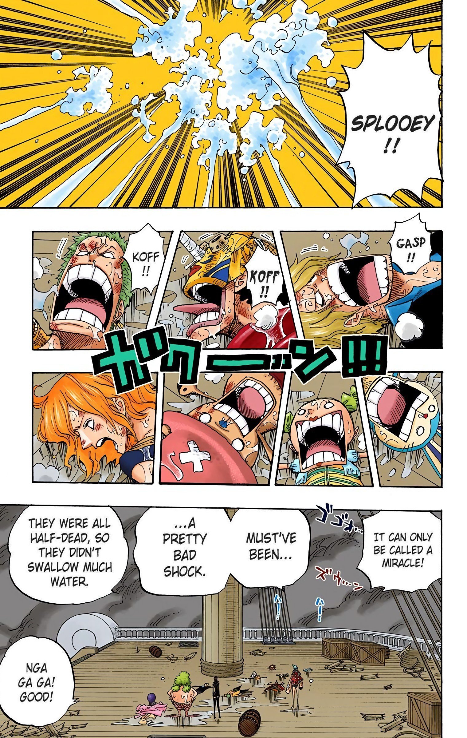 One Piece Colored Manga