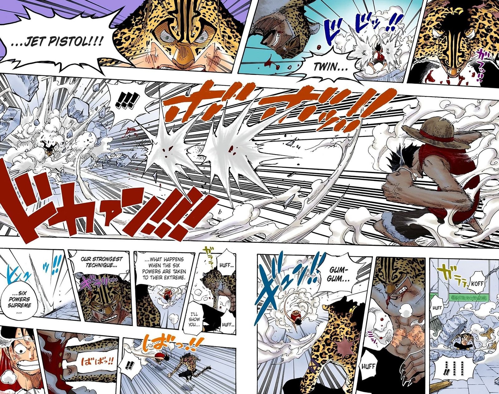 One Piece Colored Manga