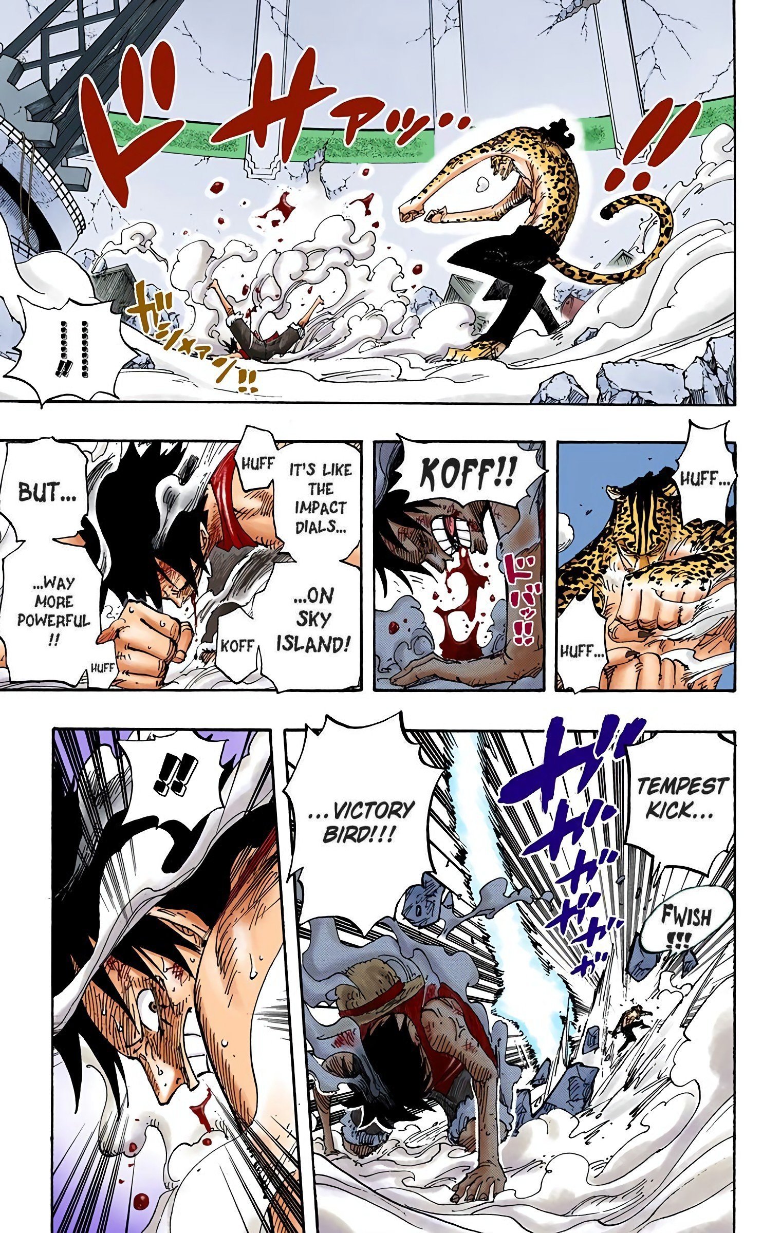 One Piece Colored Manga