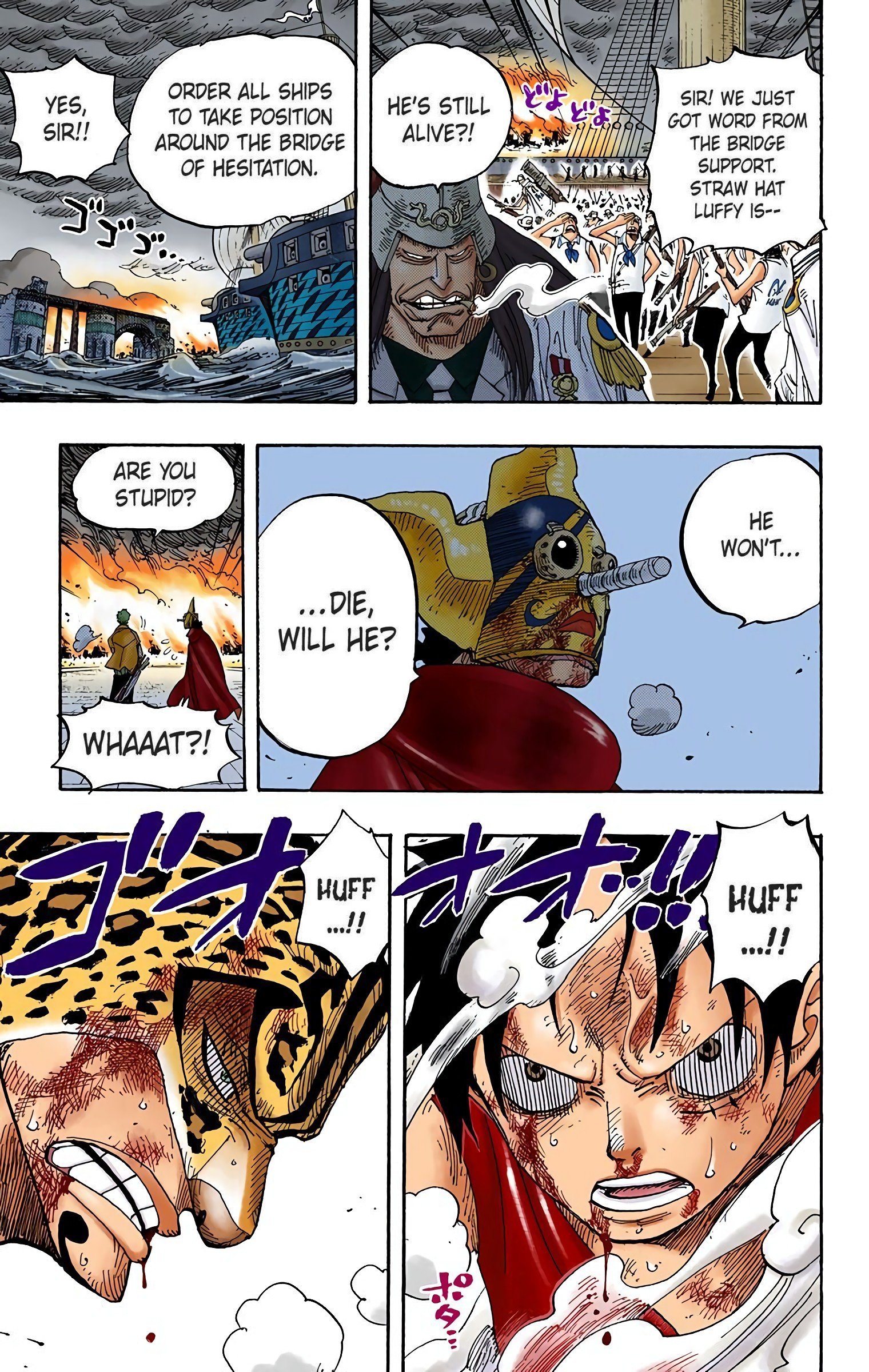 One Piece Colored Manga