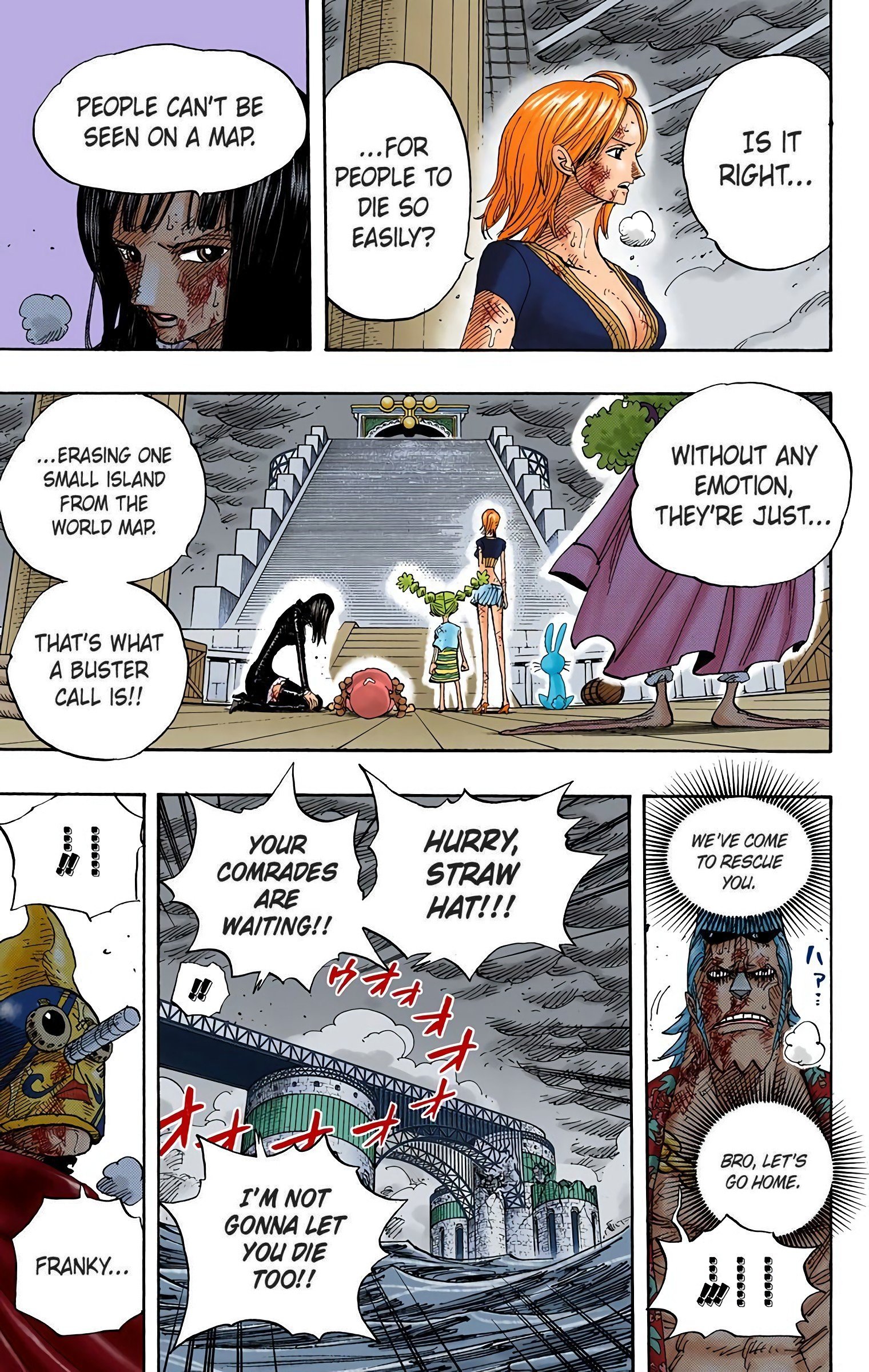 One Piece Colored Manga