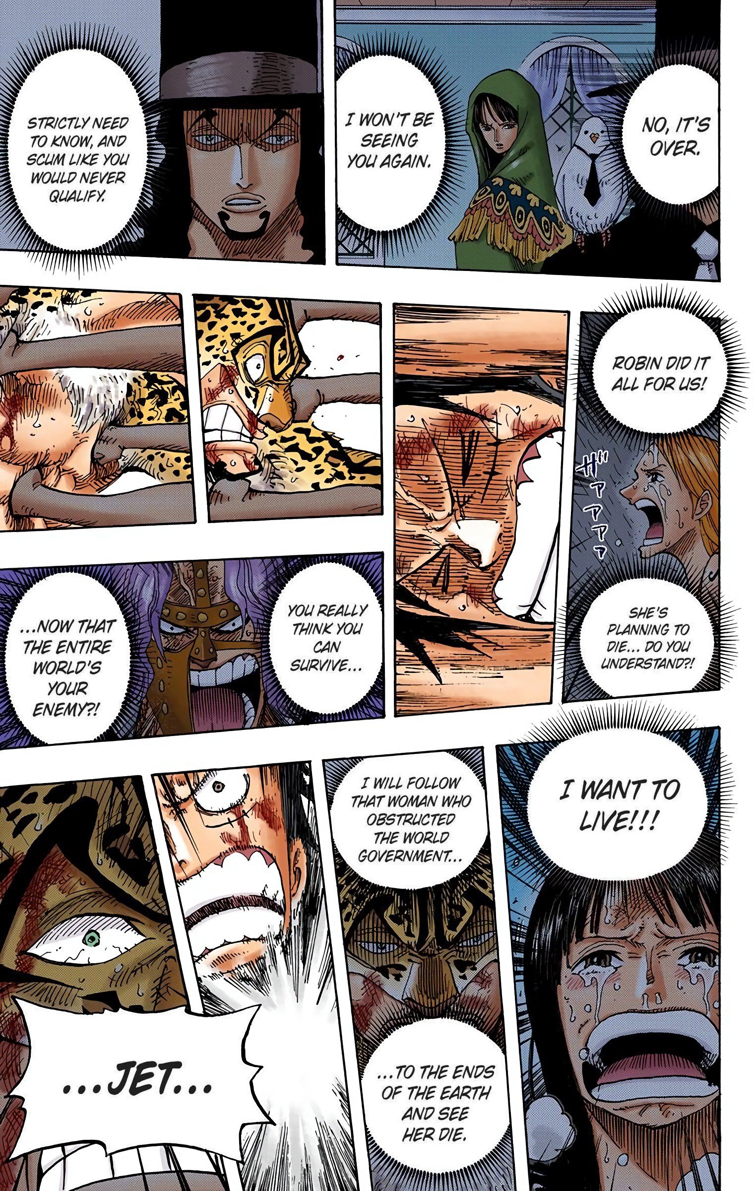 One Piece Colored Manga