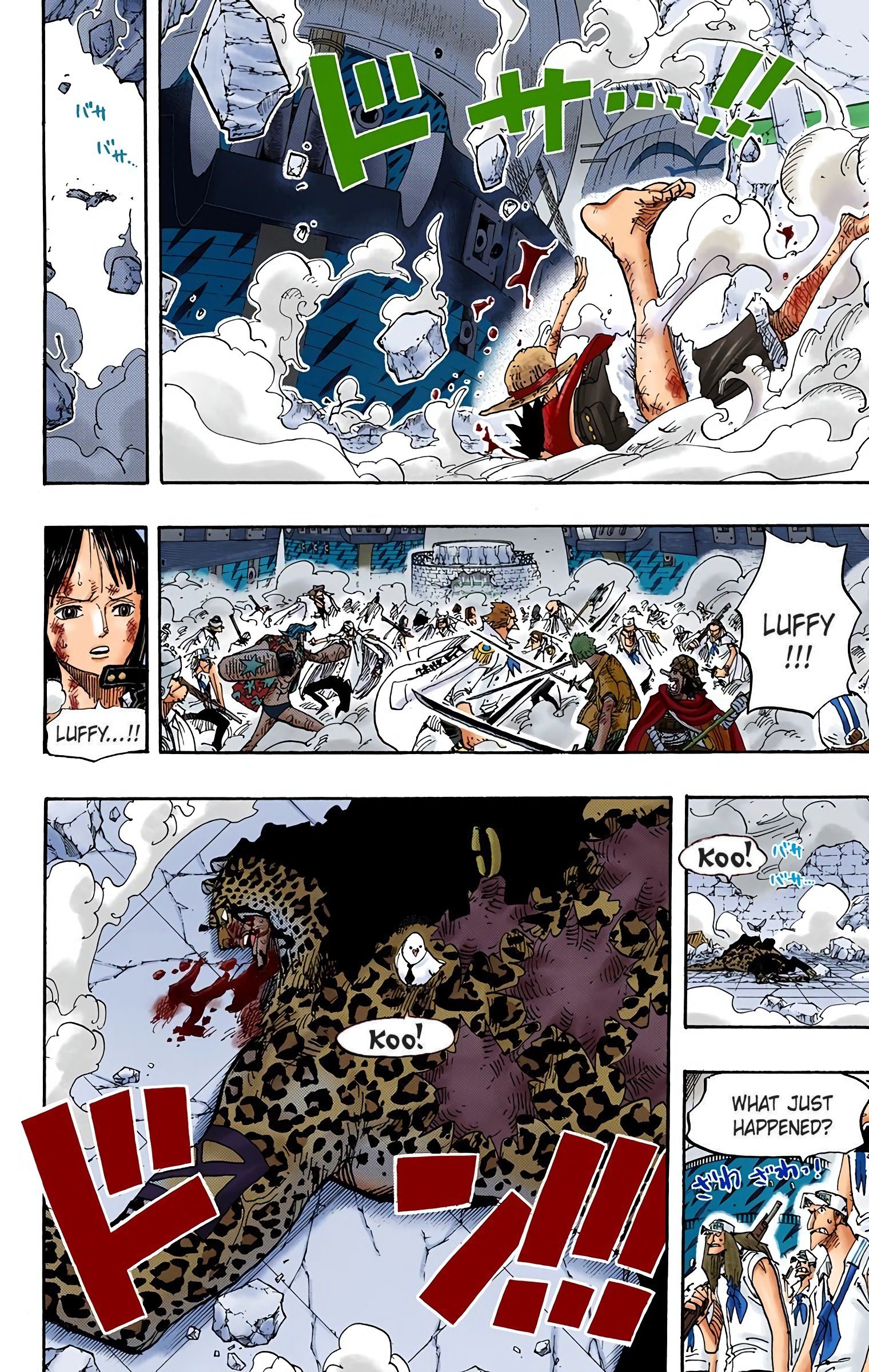 One Piece Colored Manga