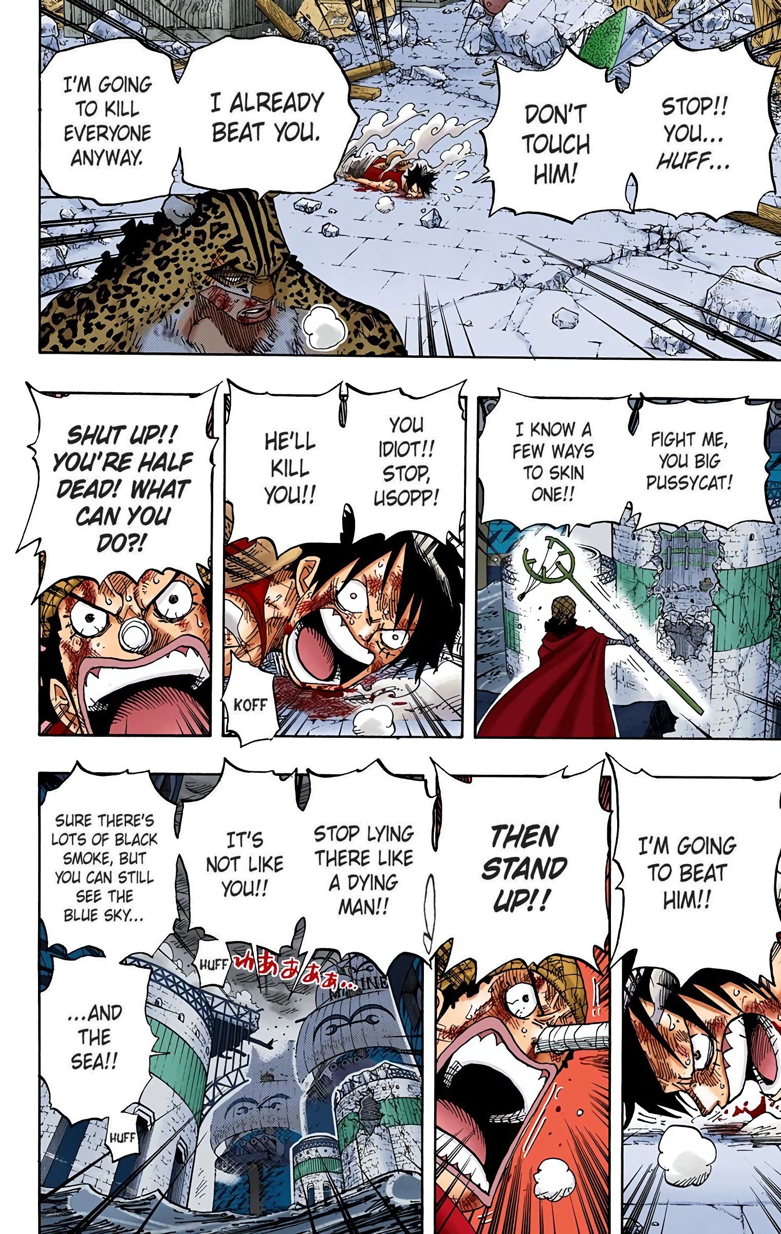 One Piece Colored Manga