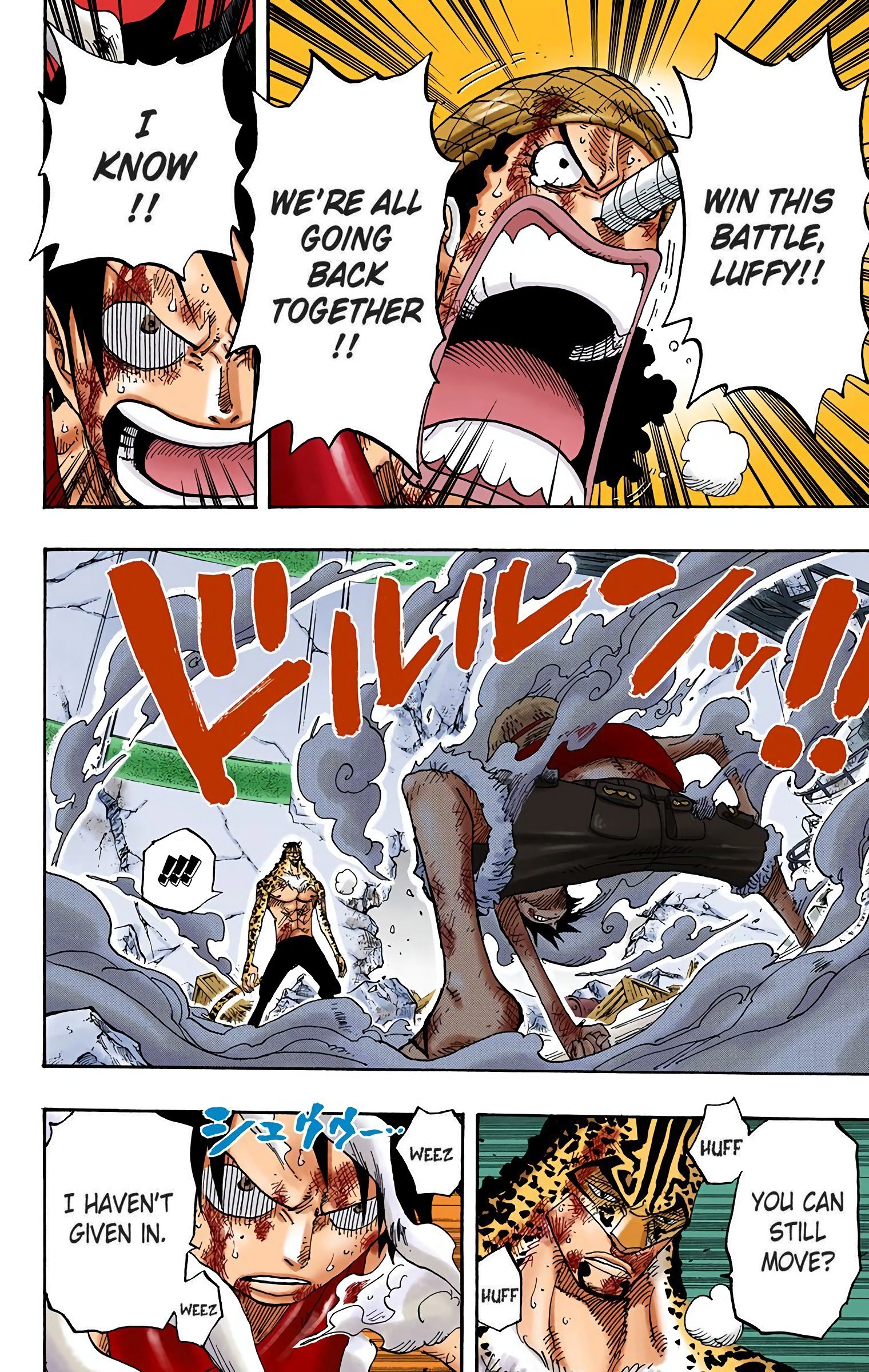 One Piece Colored Manga