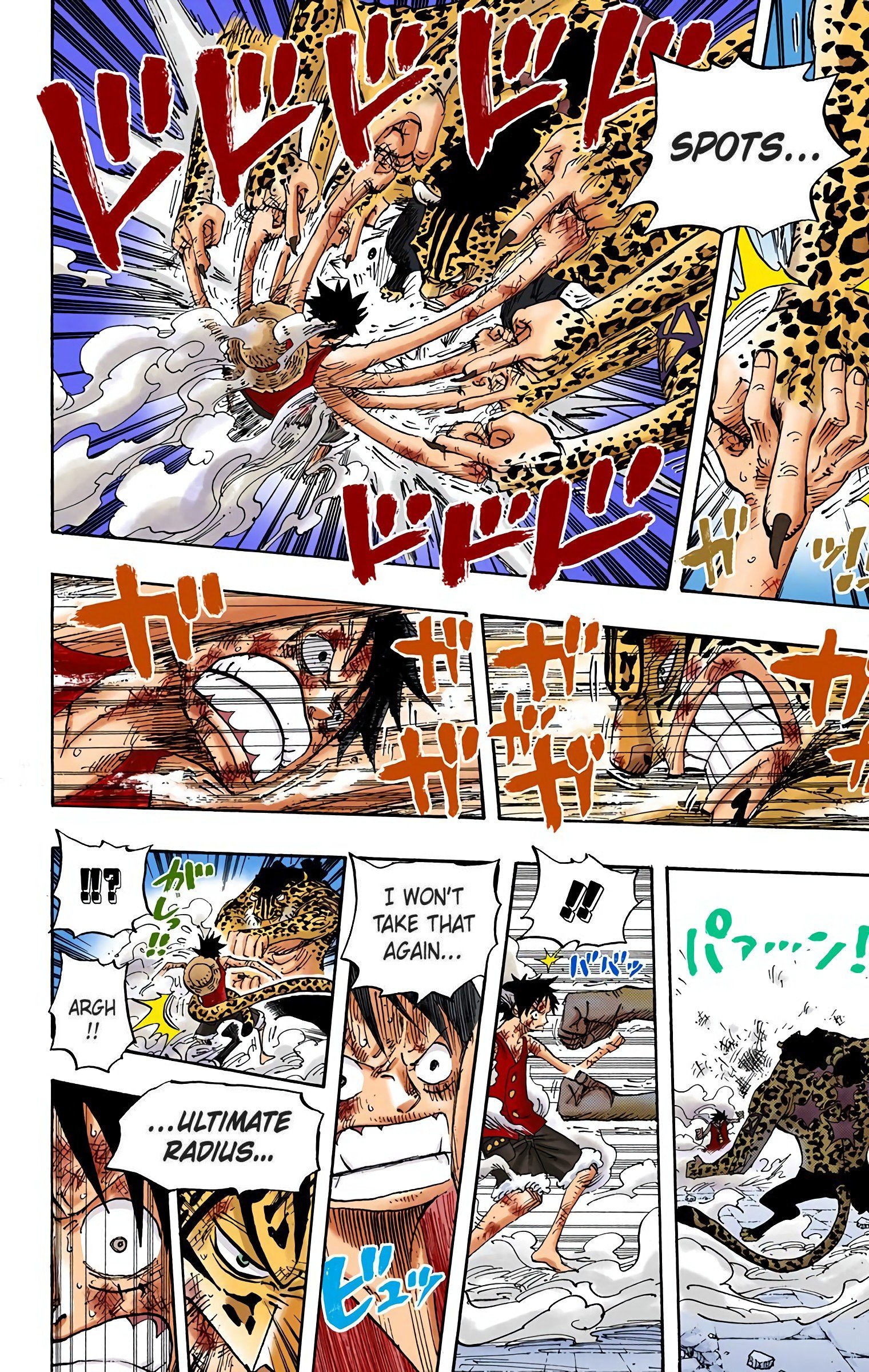 One Piece Colored Manga