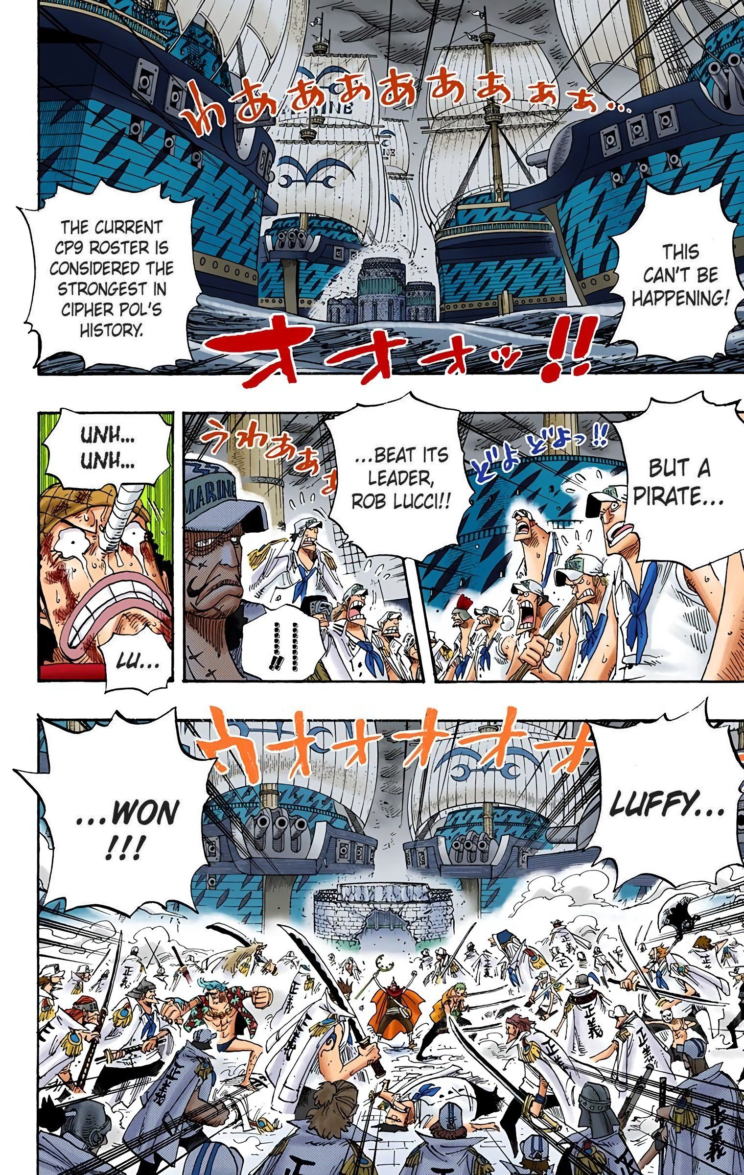 One Piece Colored Manga