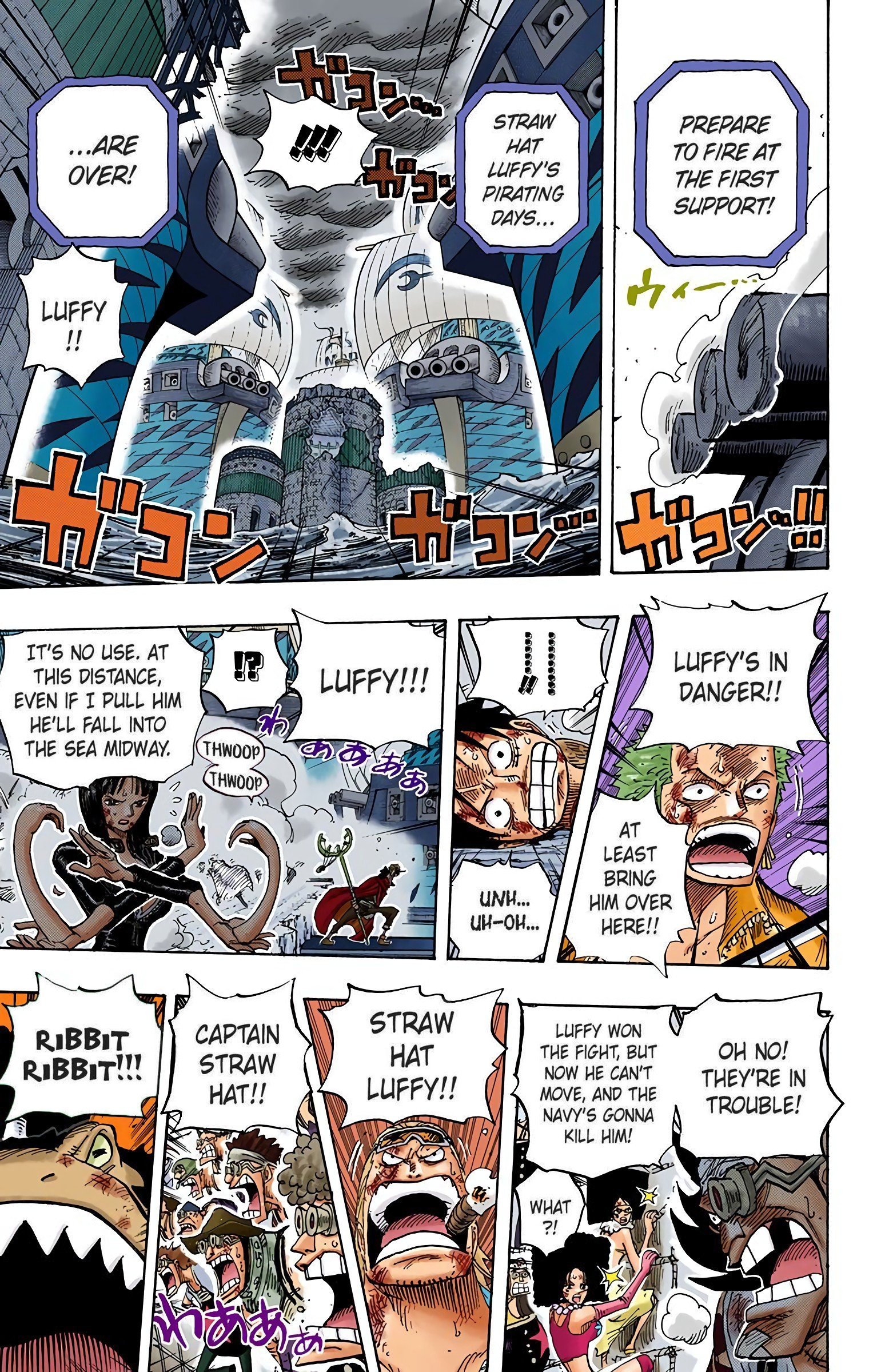 One Piece Colored Manga