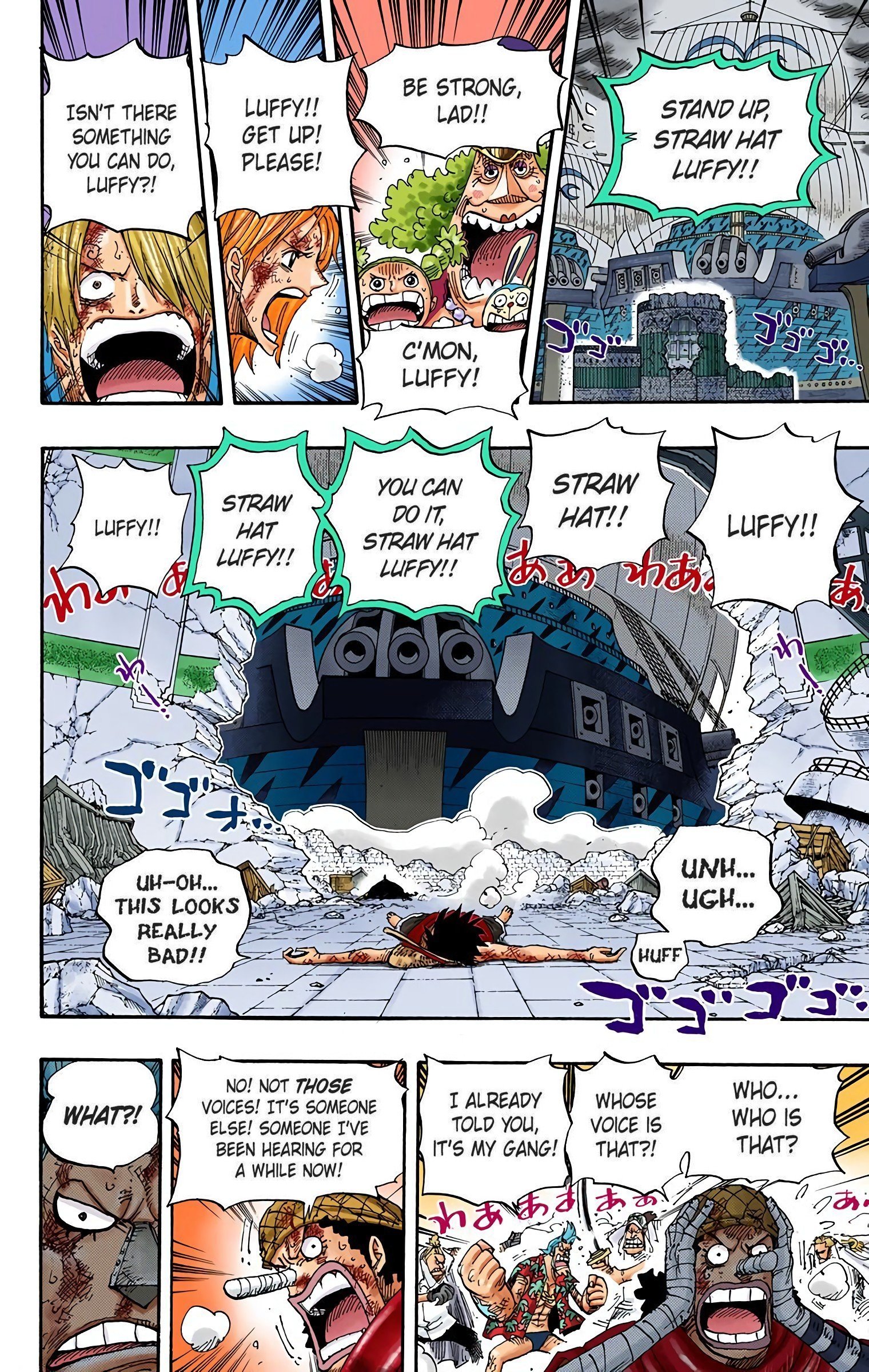 One Piece Colored Manga