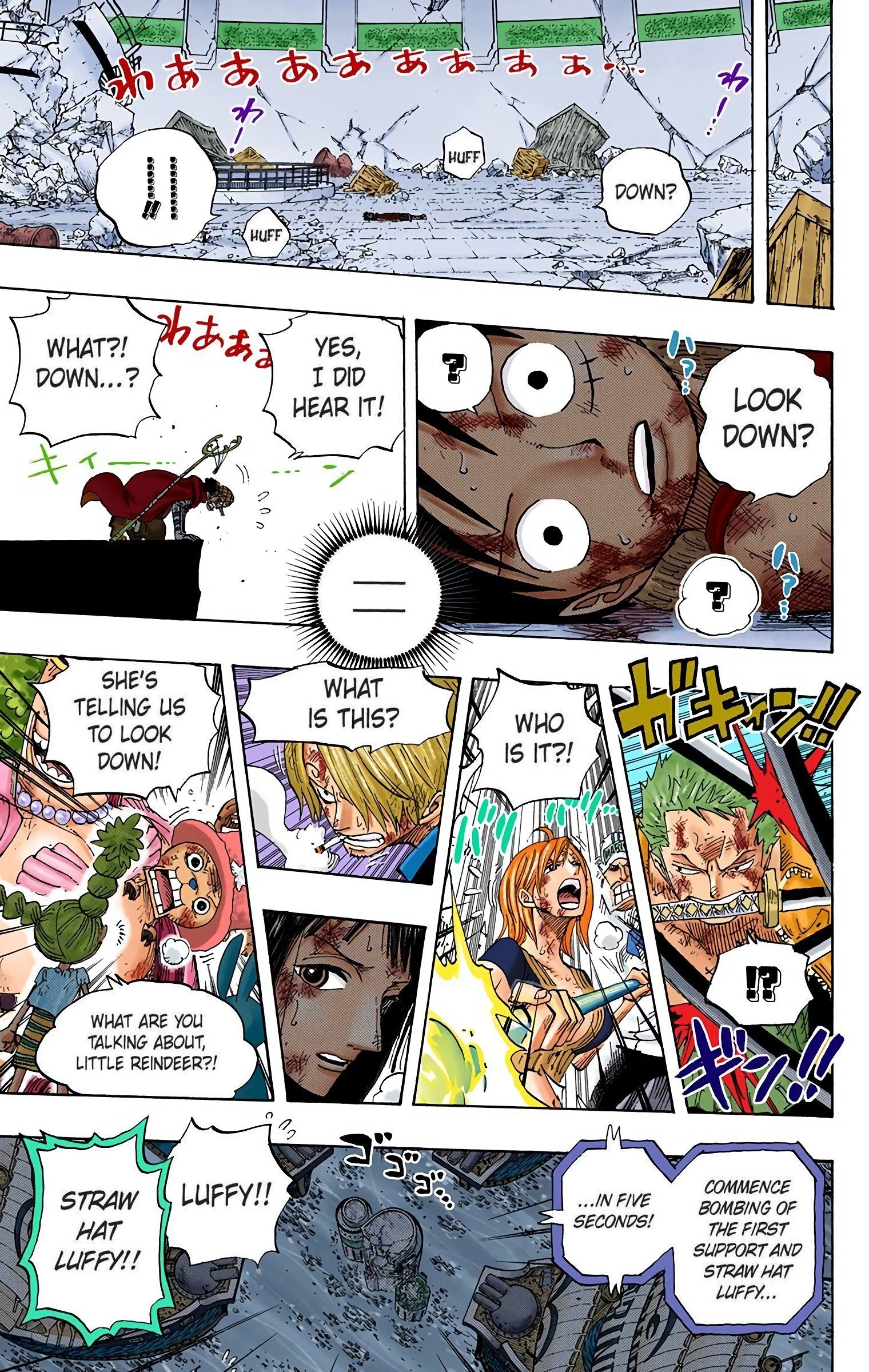 One Piece Colored Manga