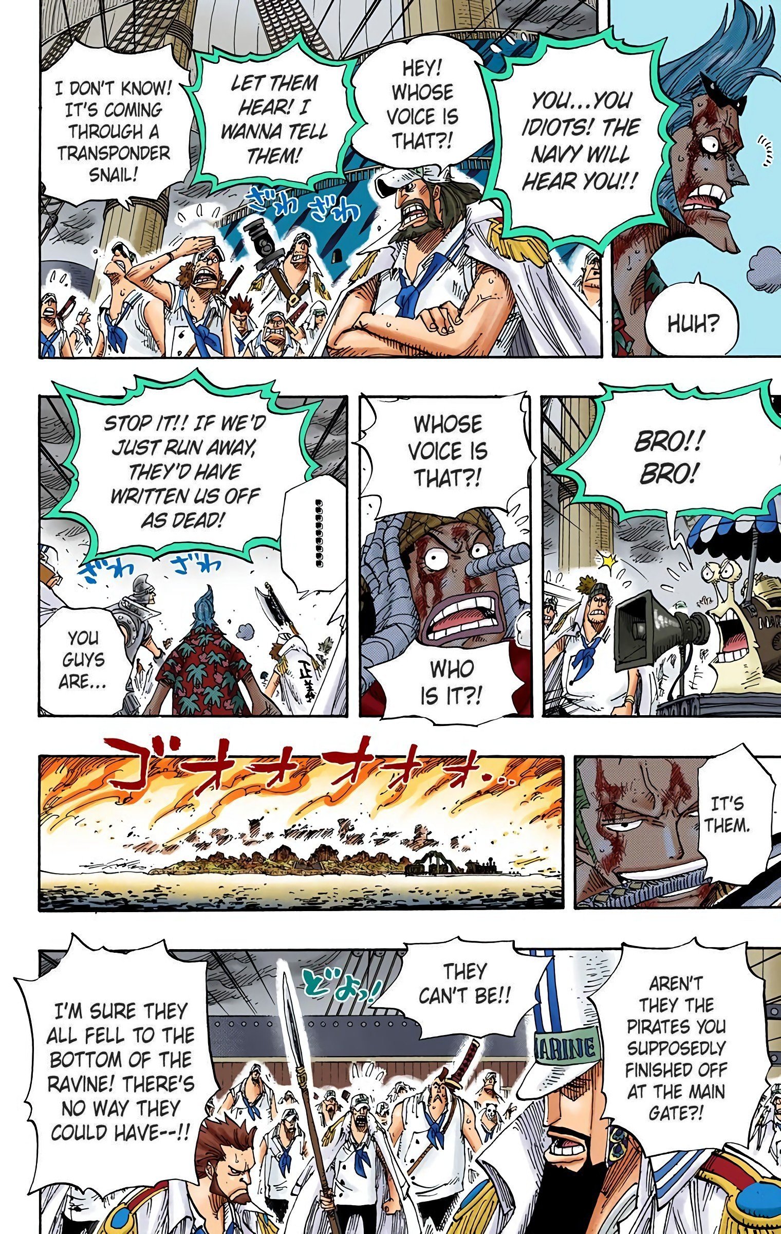 One Piece Colored Manga