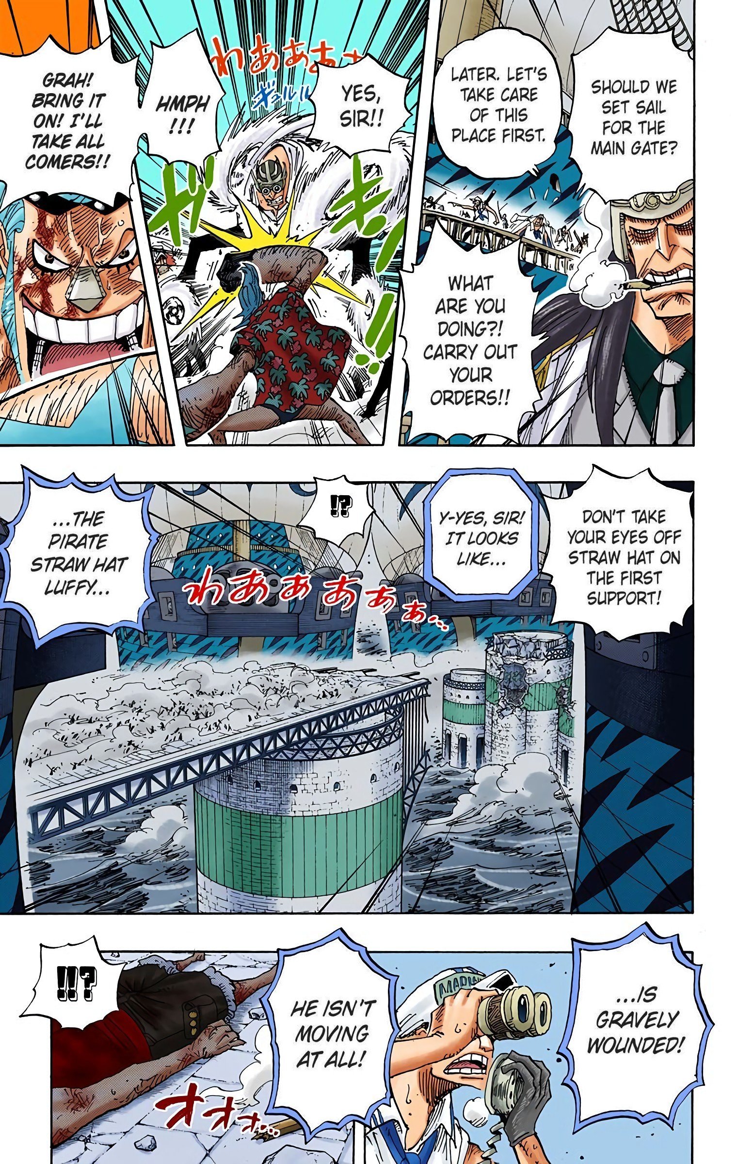 One Piece Colored Manga