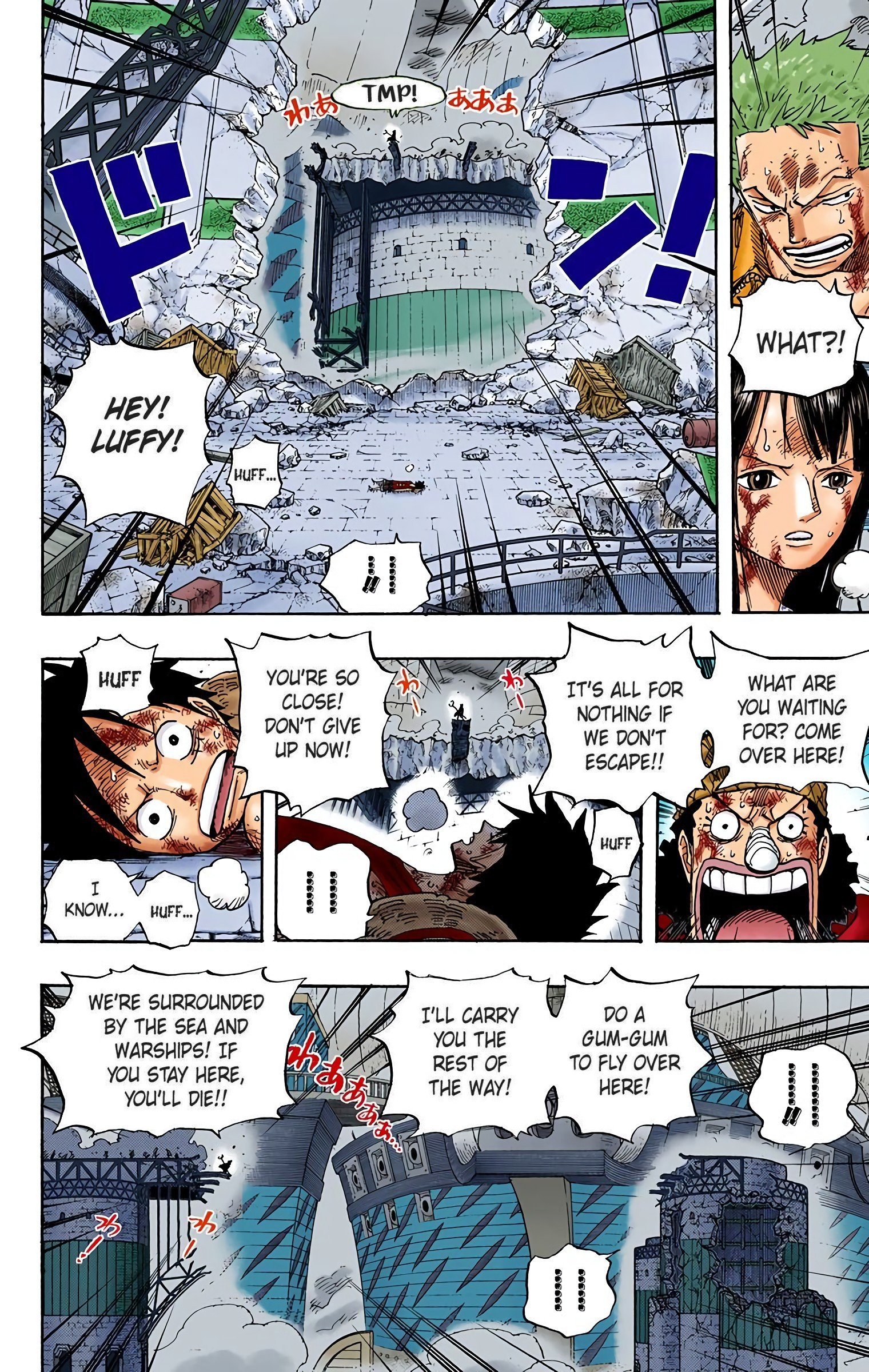 One Piece Colored Manga