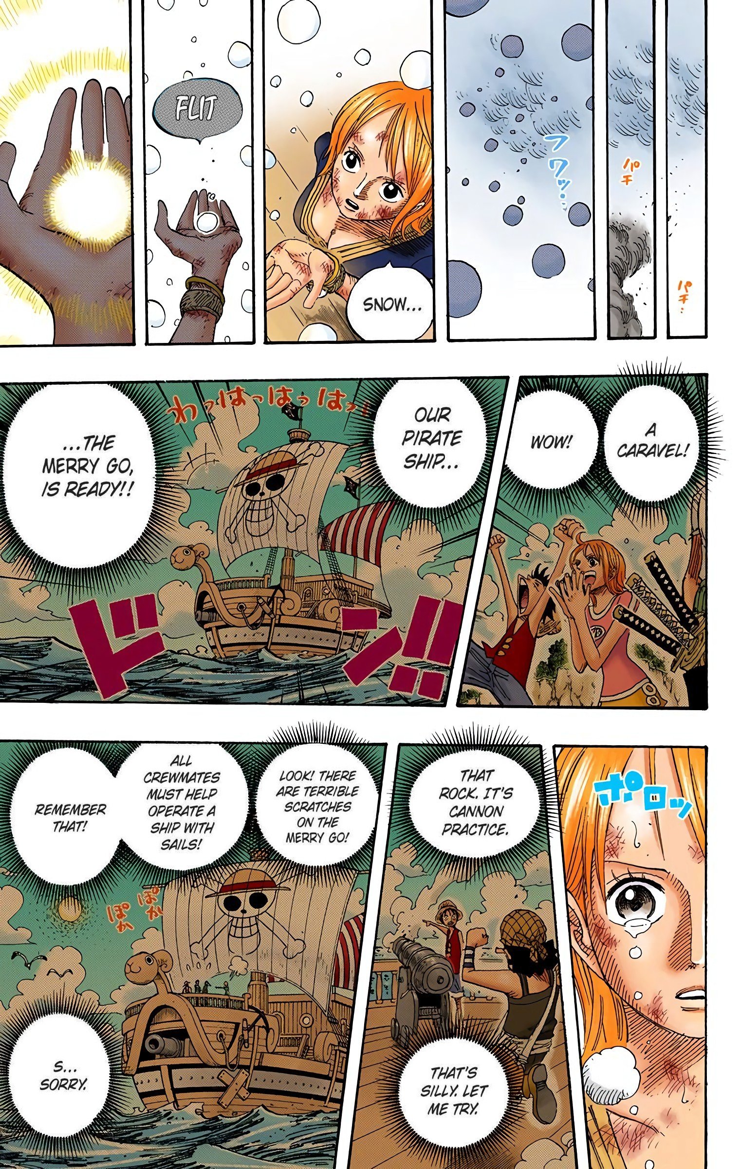 One Piece Colored Manga