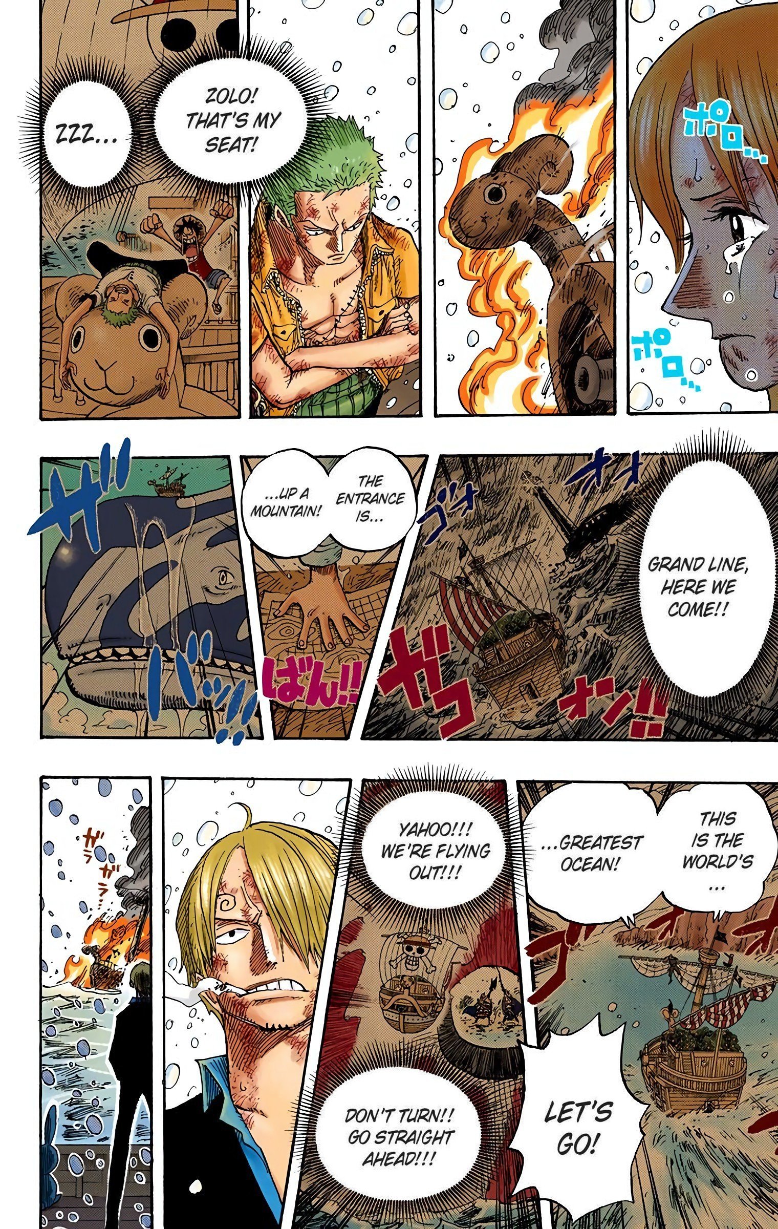 One Piece Colored Manga