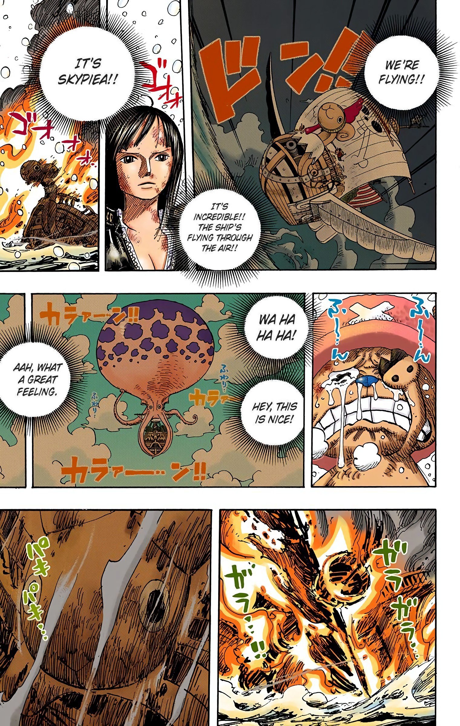 One Piece Colored Manga