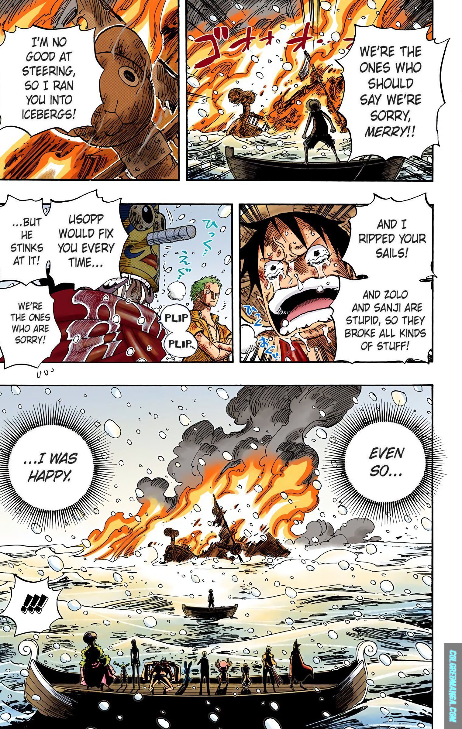 One Piece Colored Manga