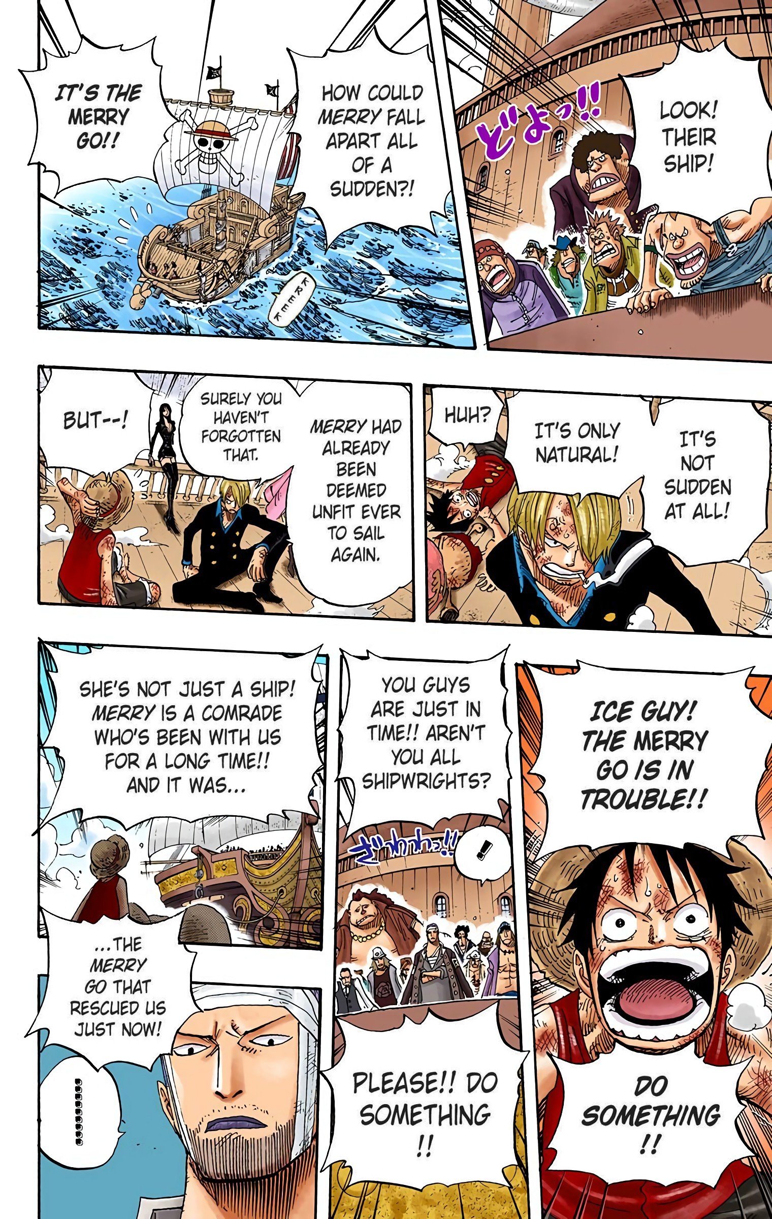 One Piece Colored Manga