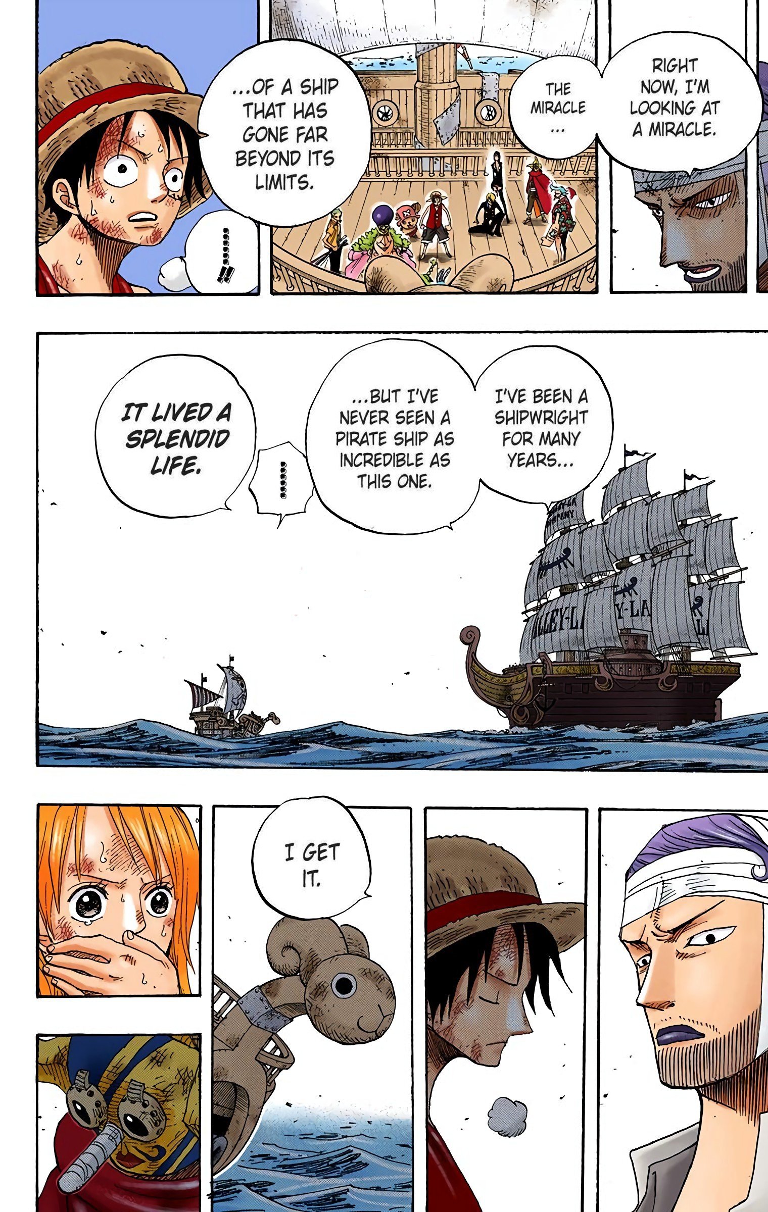 One Piece Colored Manga