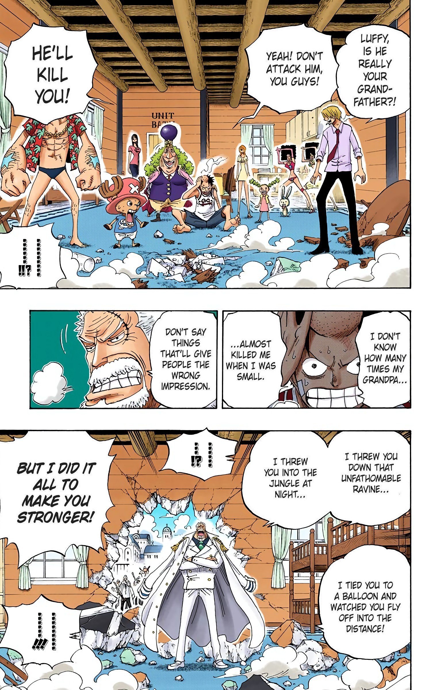 One Piece Colored Manga