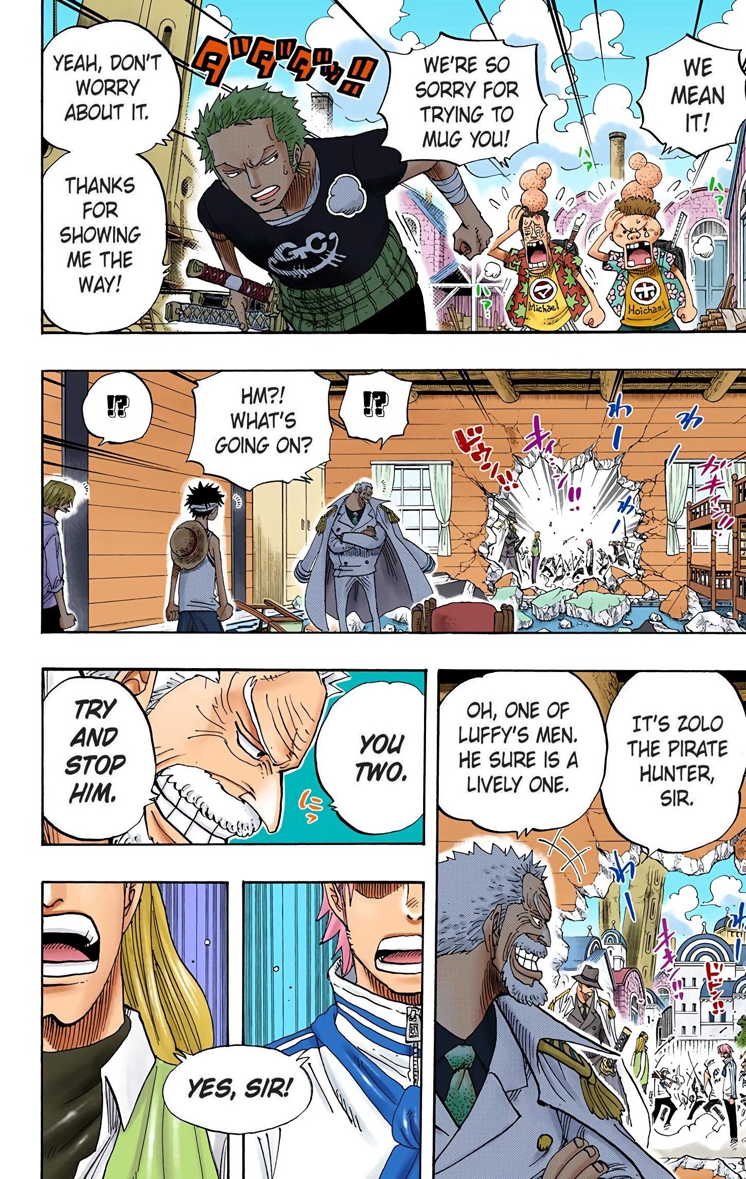 One Piece Colored Manga