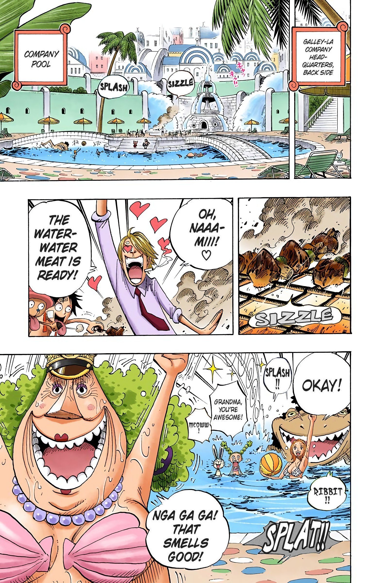 One Piece Colored Manga