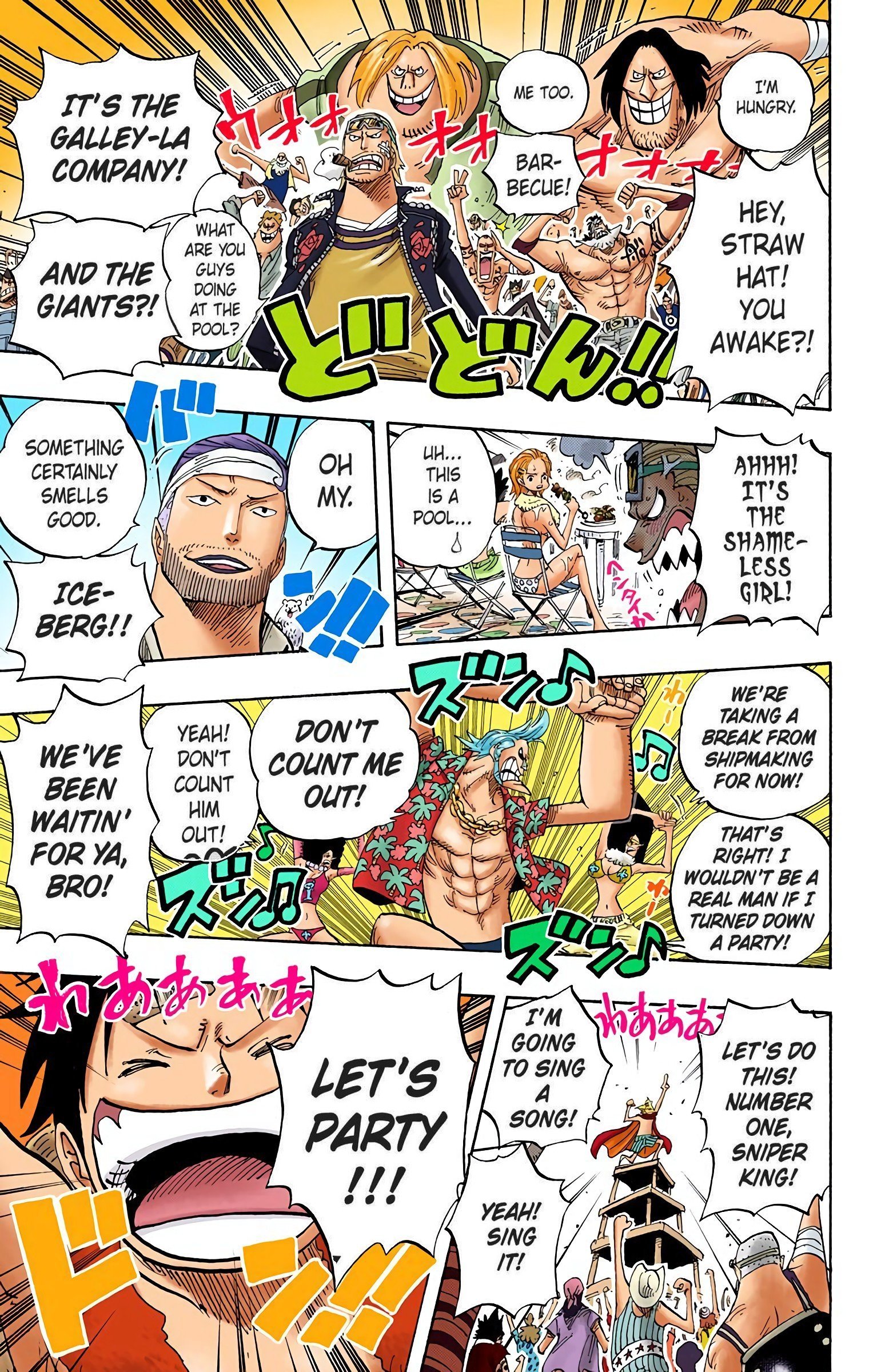 One Piece Colored Manga