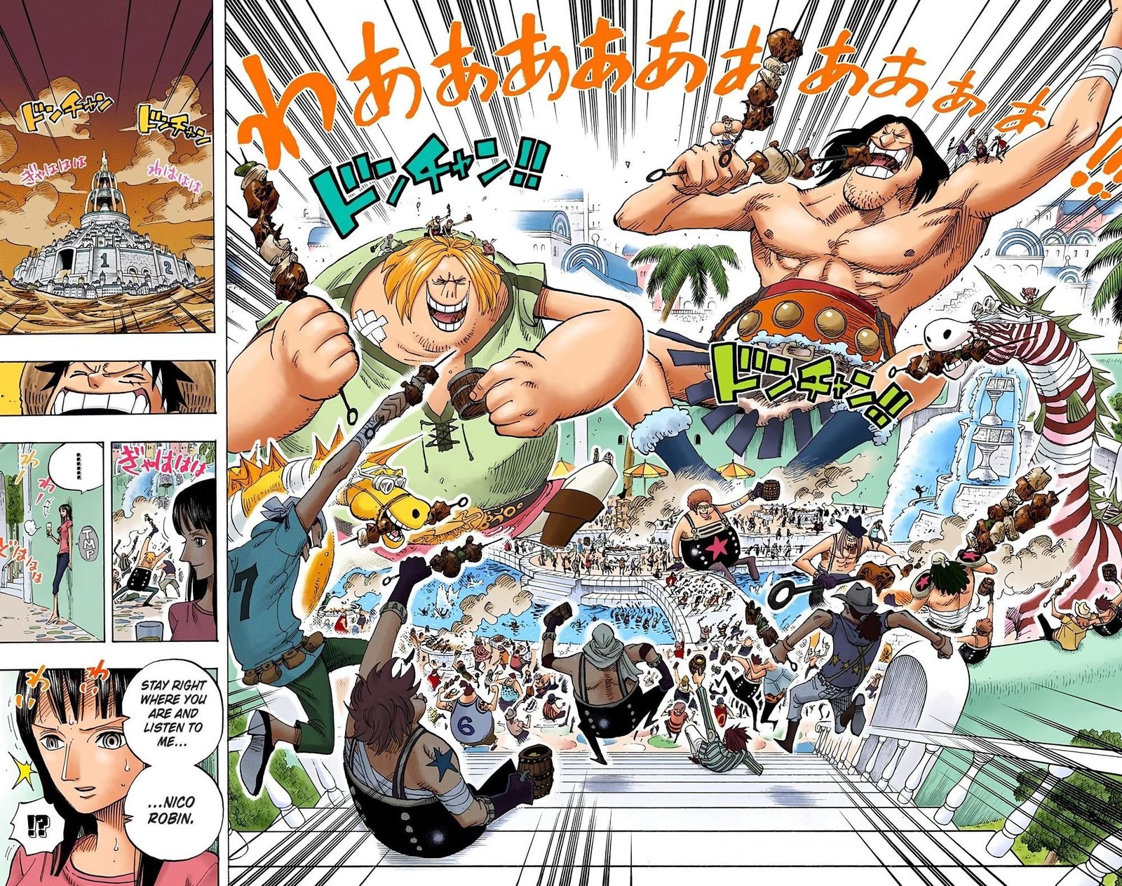 One Piece Colored Manga