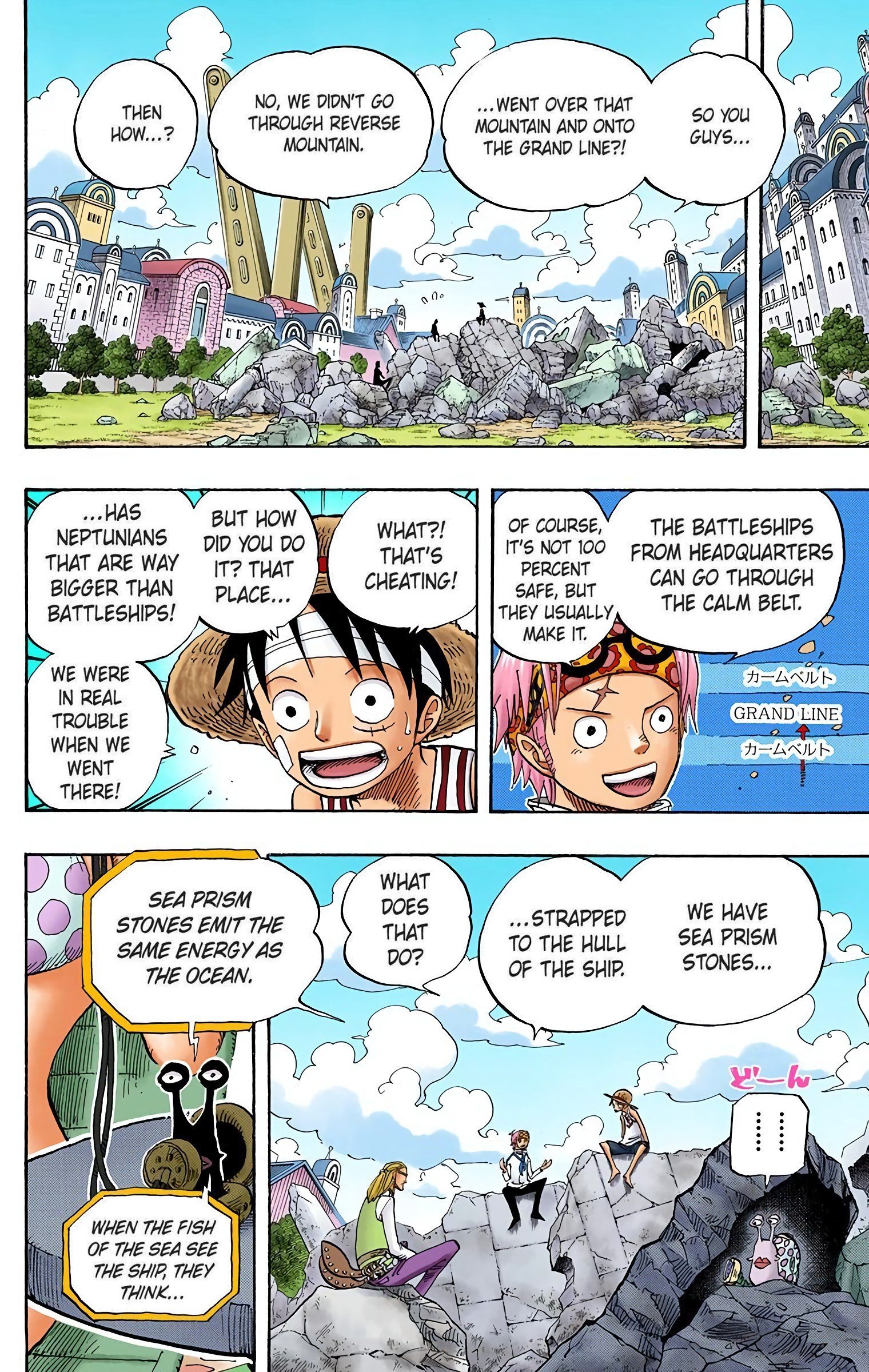 One Piece Colored Manga