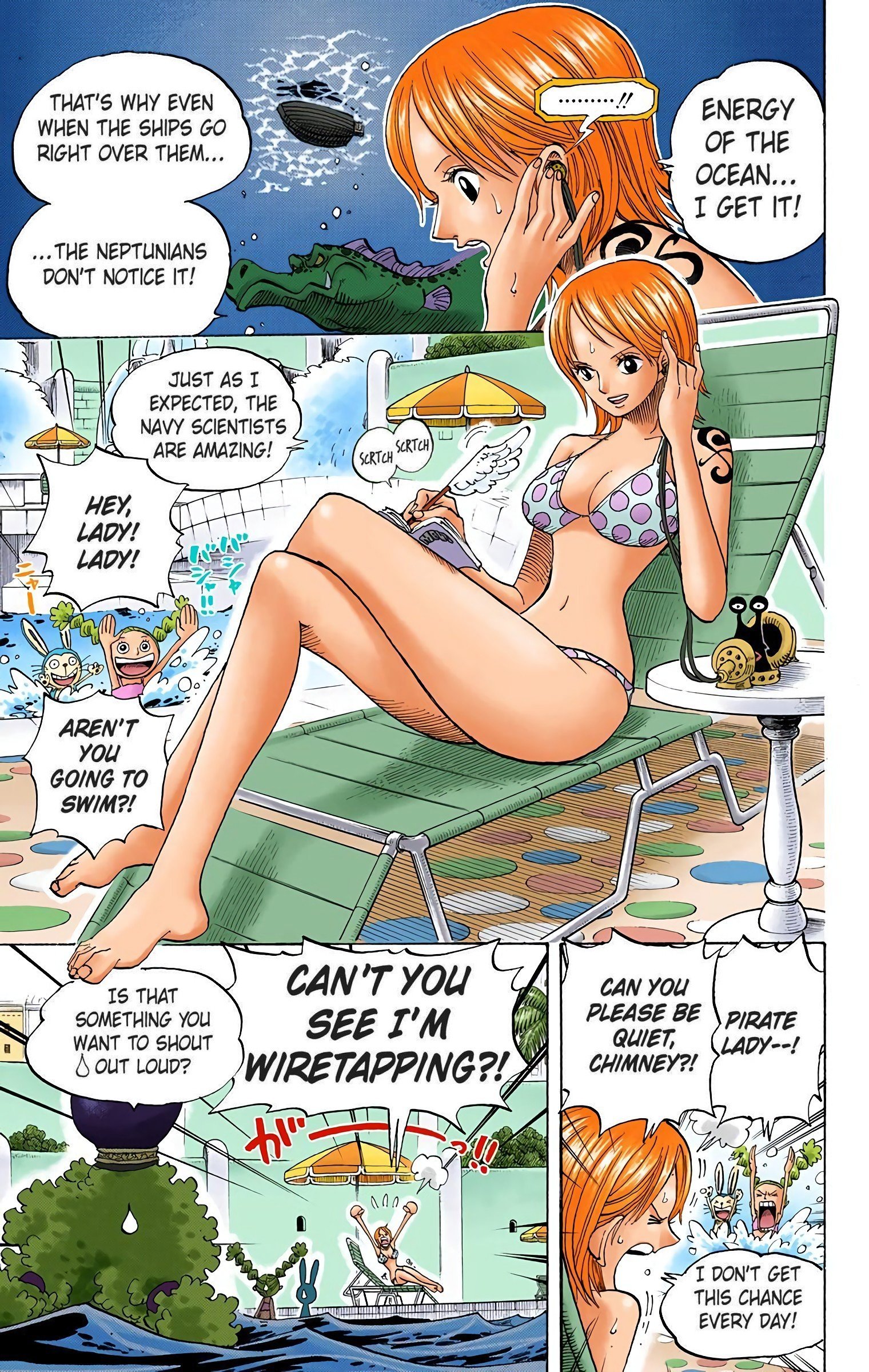 One Piece Colored Manga