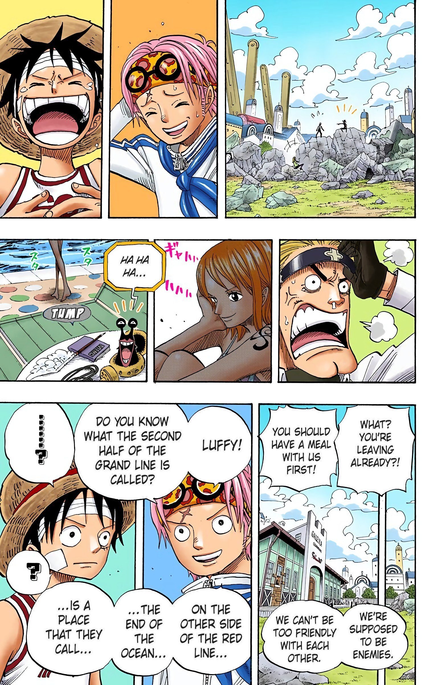 One Piece Colored Manga