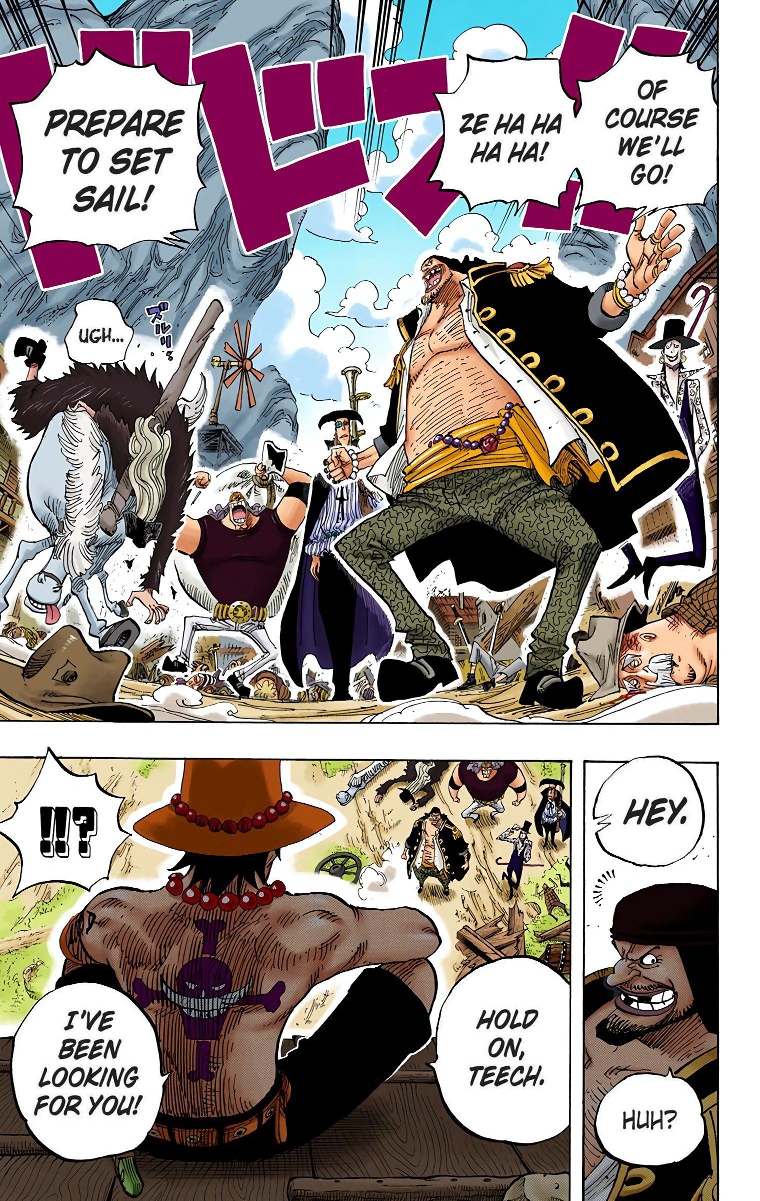 One Piece Colored Manga