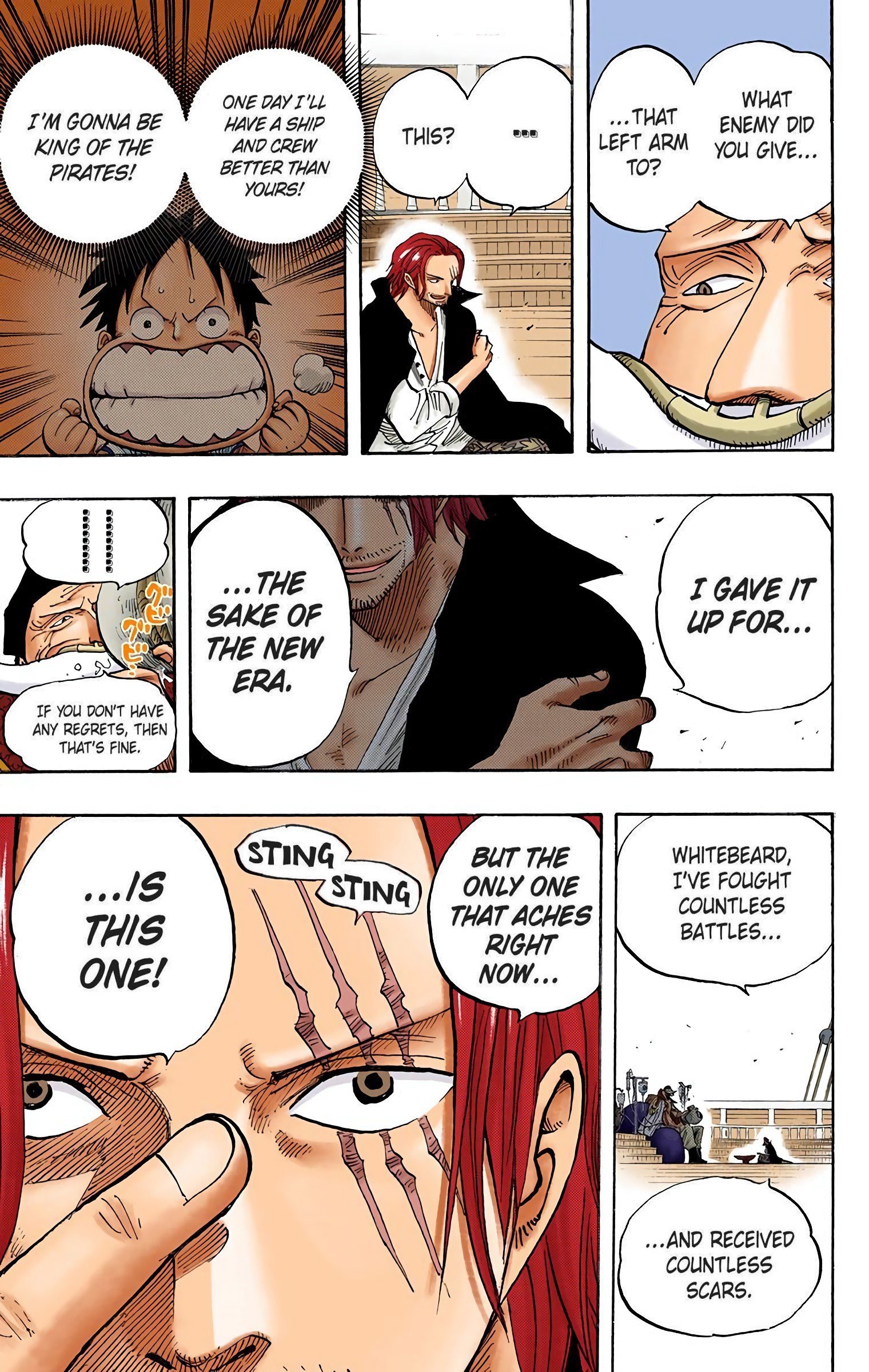 One Piece Colored Manga