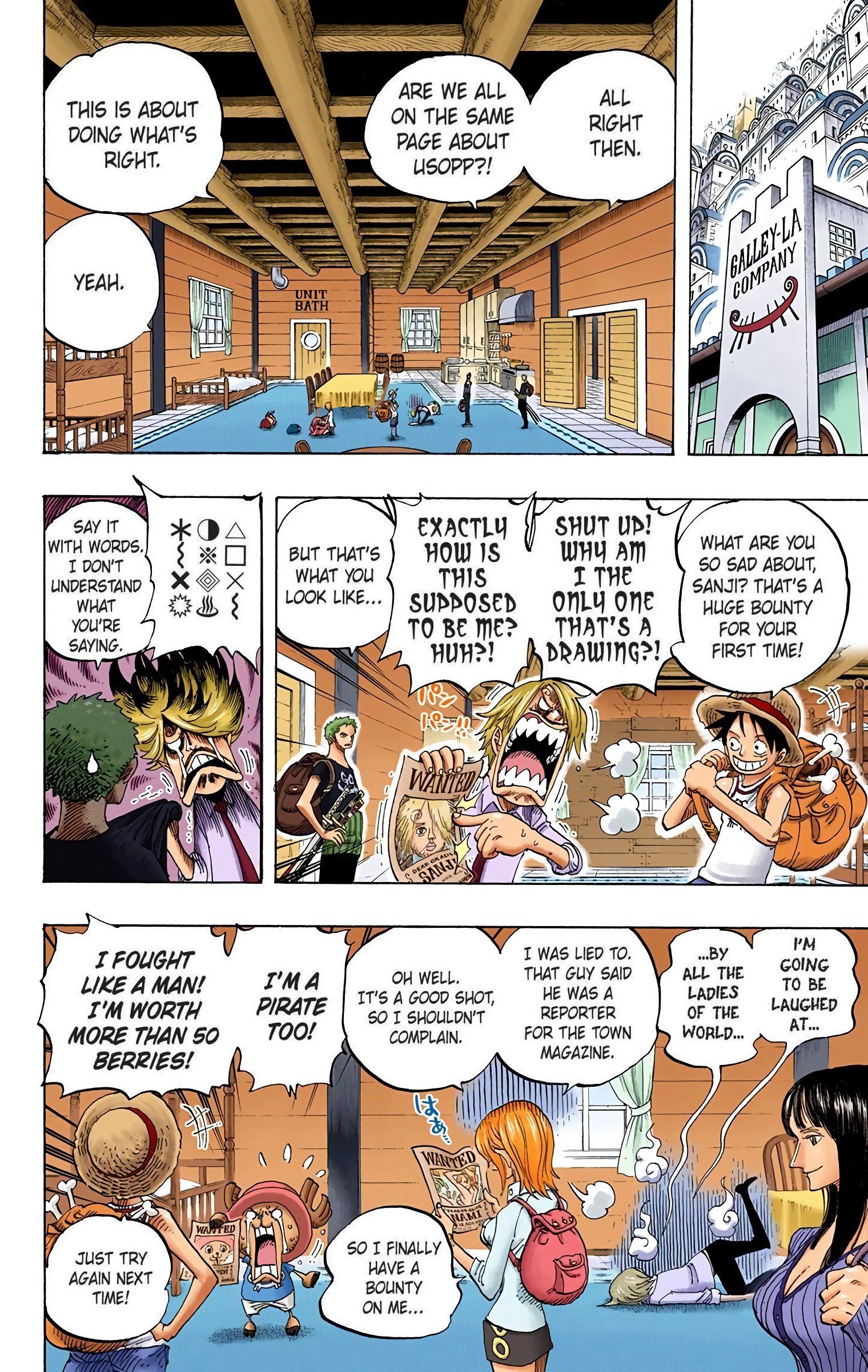 One Piece Colored Manga