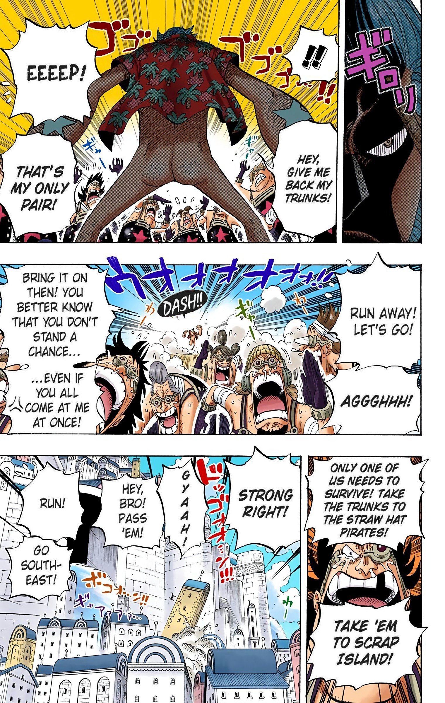 One Piece Colored Manga