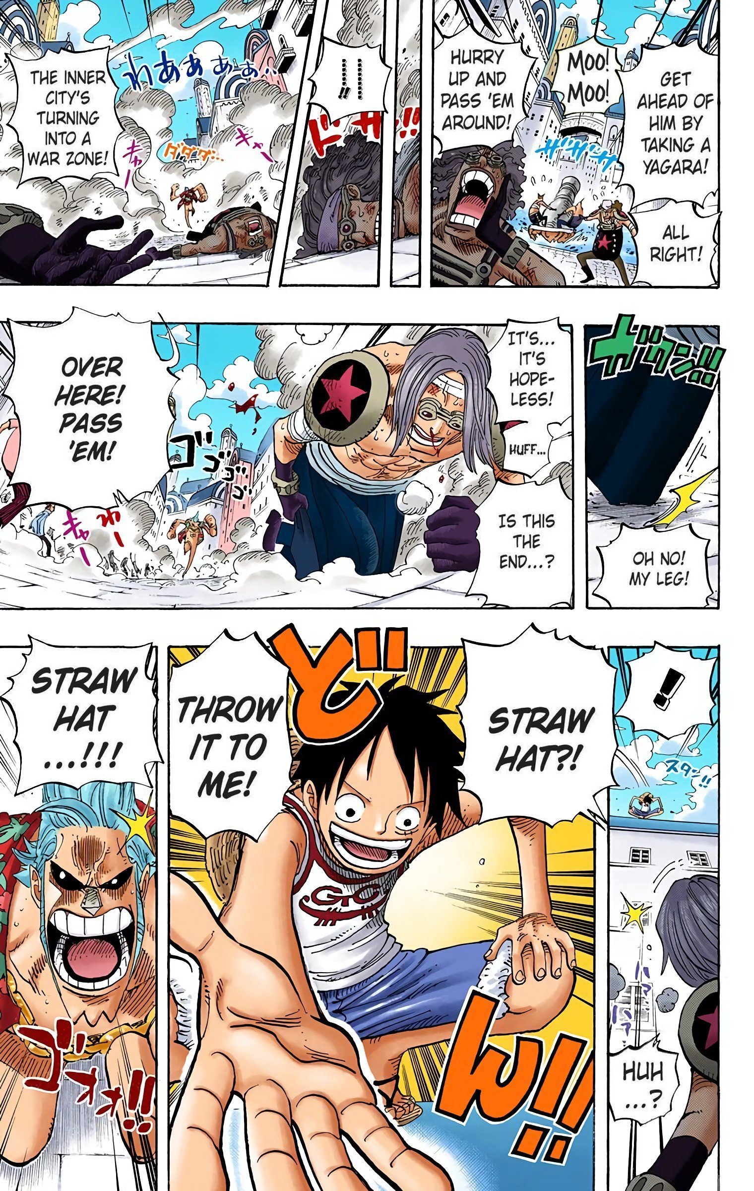 One Piece Colored Manga