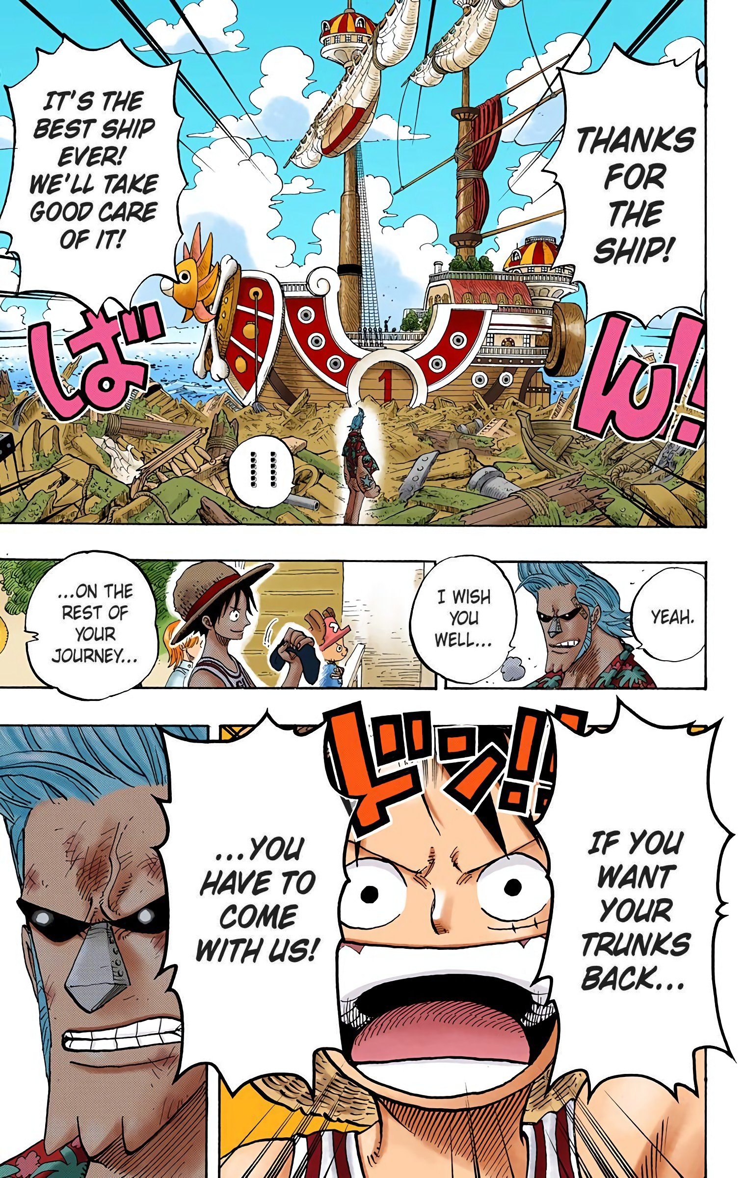 One Piece Colored Manga