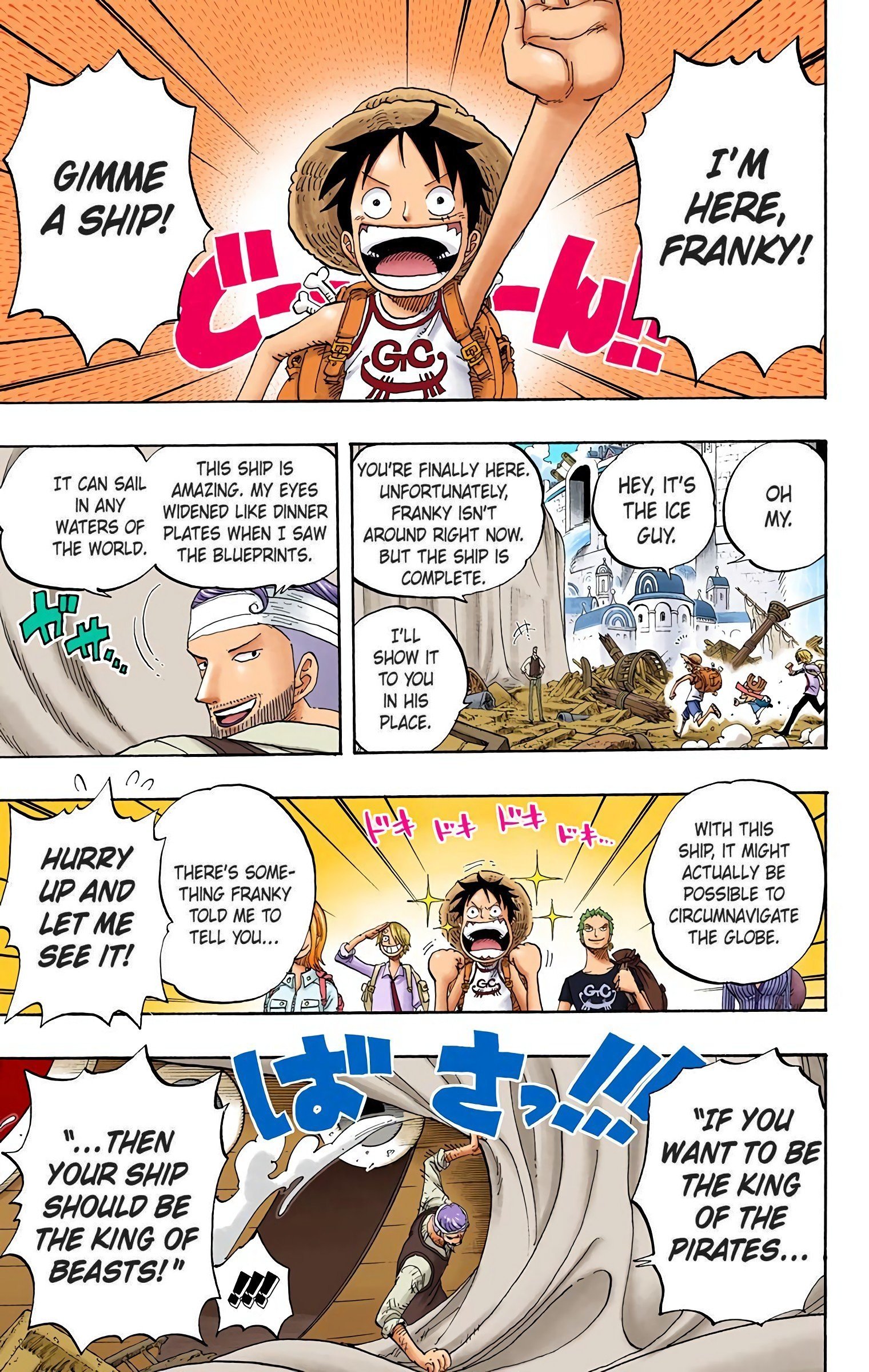 One Piece Colored Manga