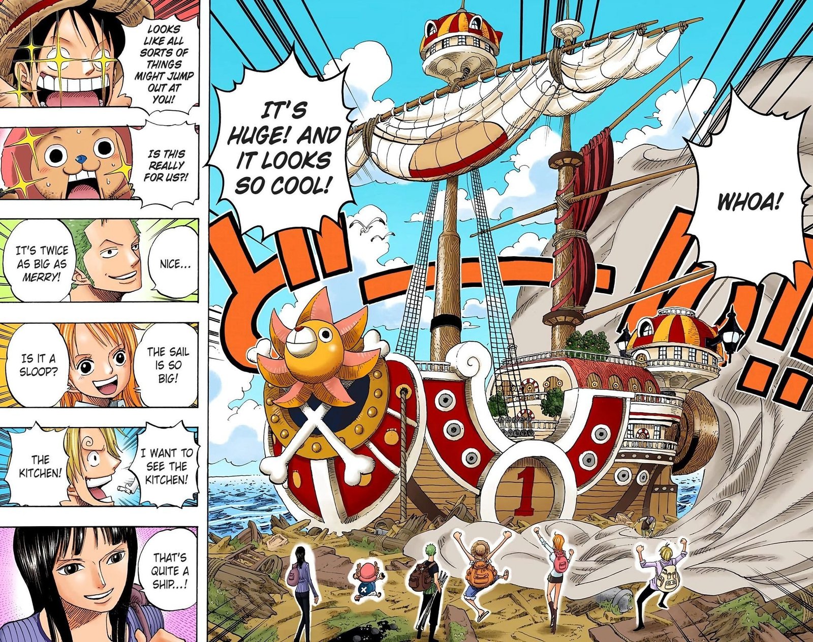 One Piece Colored Manga