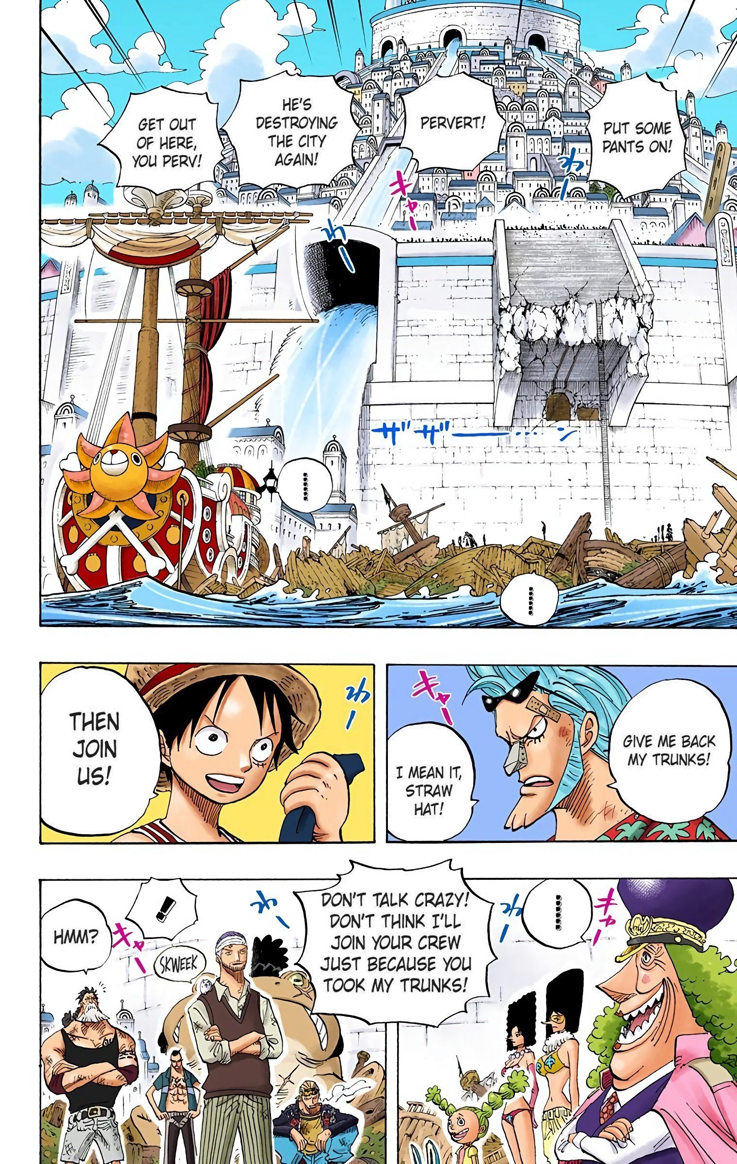 One Piece Colored Manga