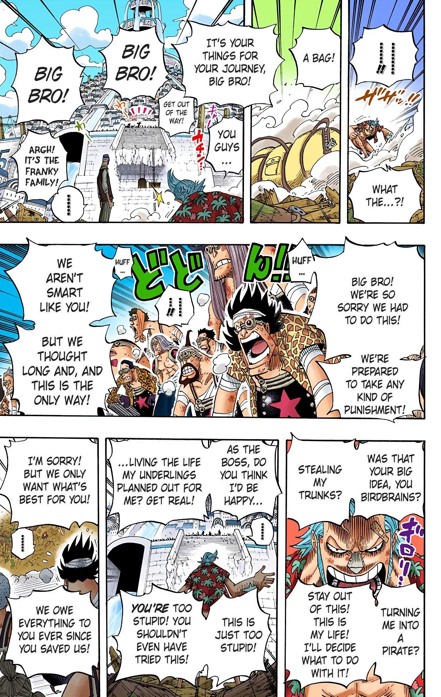 One Piece Colored Manga