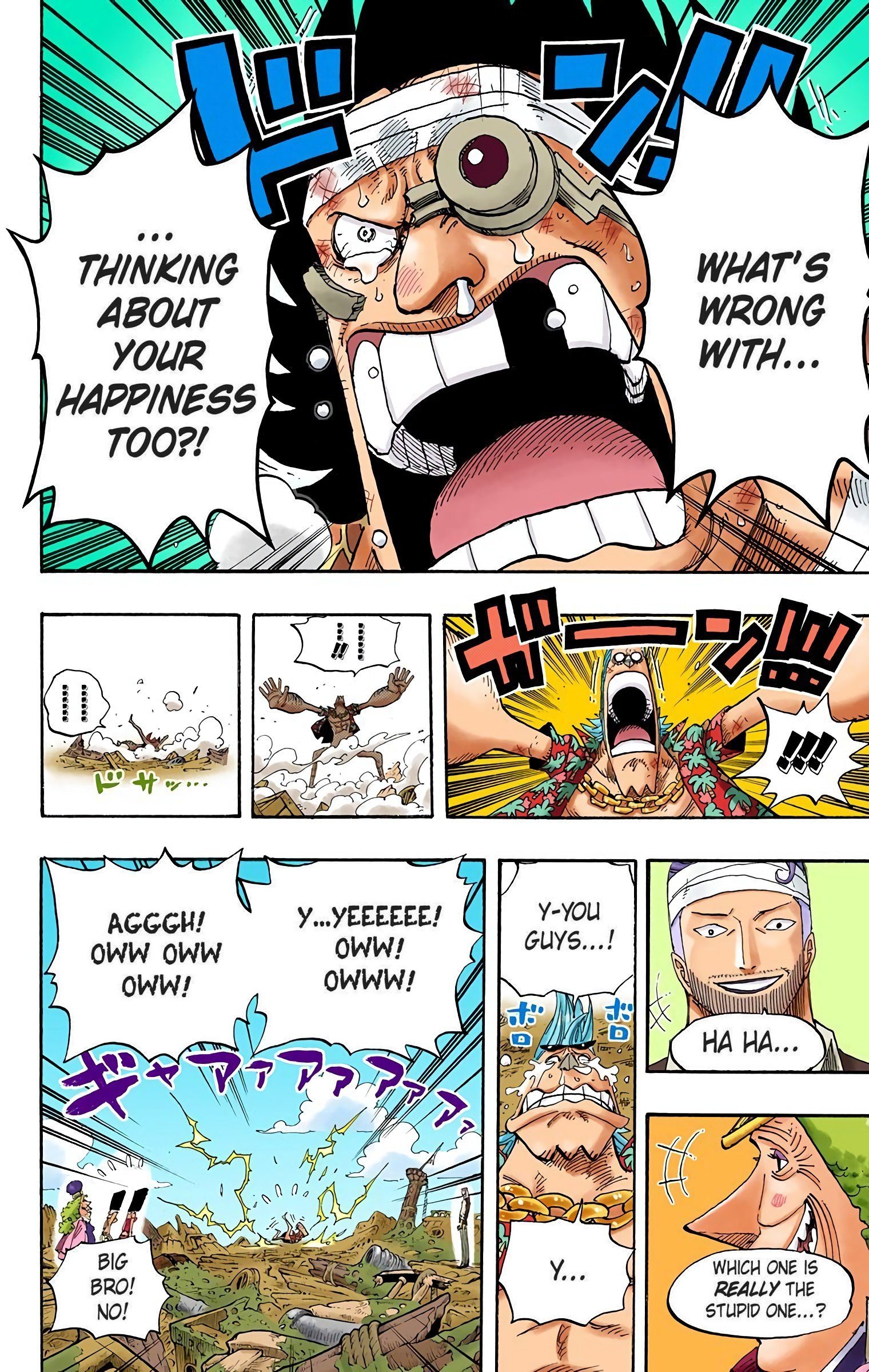 One Piece Colored Manga