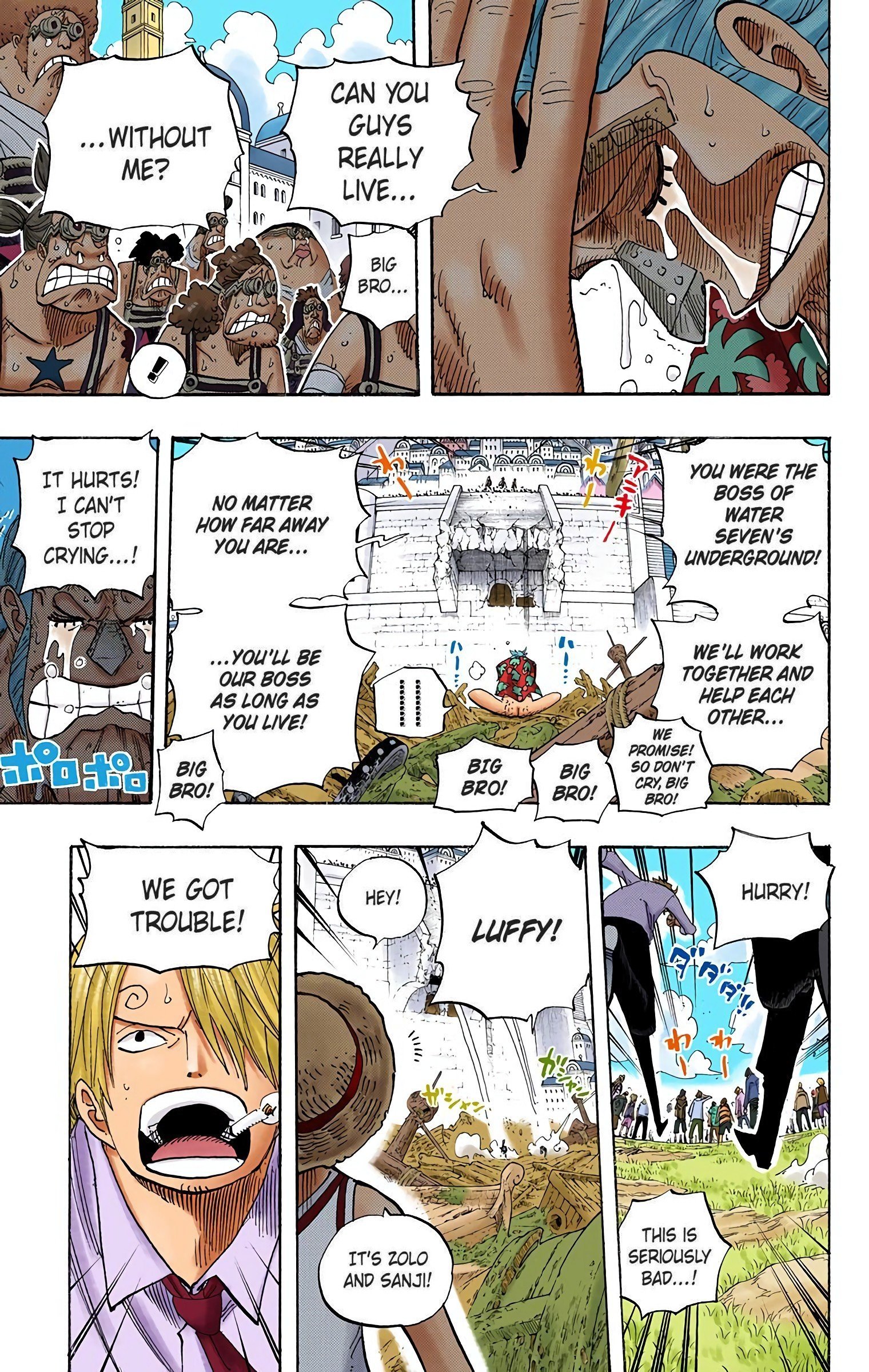 One Piece Colored Manga