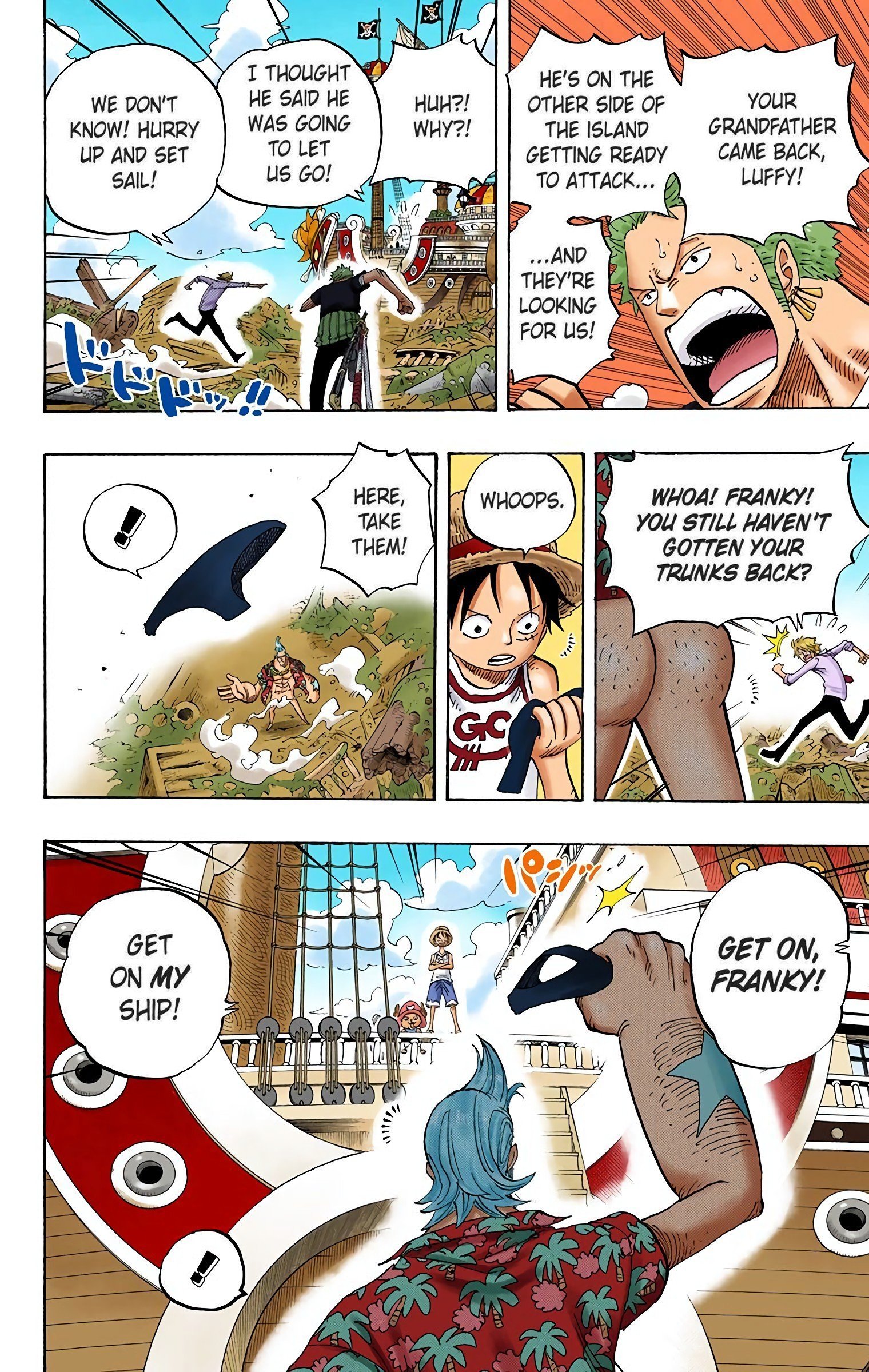 One Piece Colored Manga