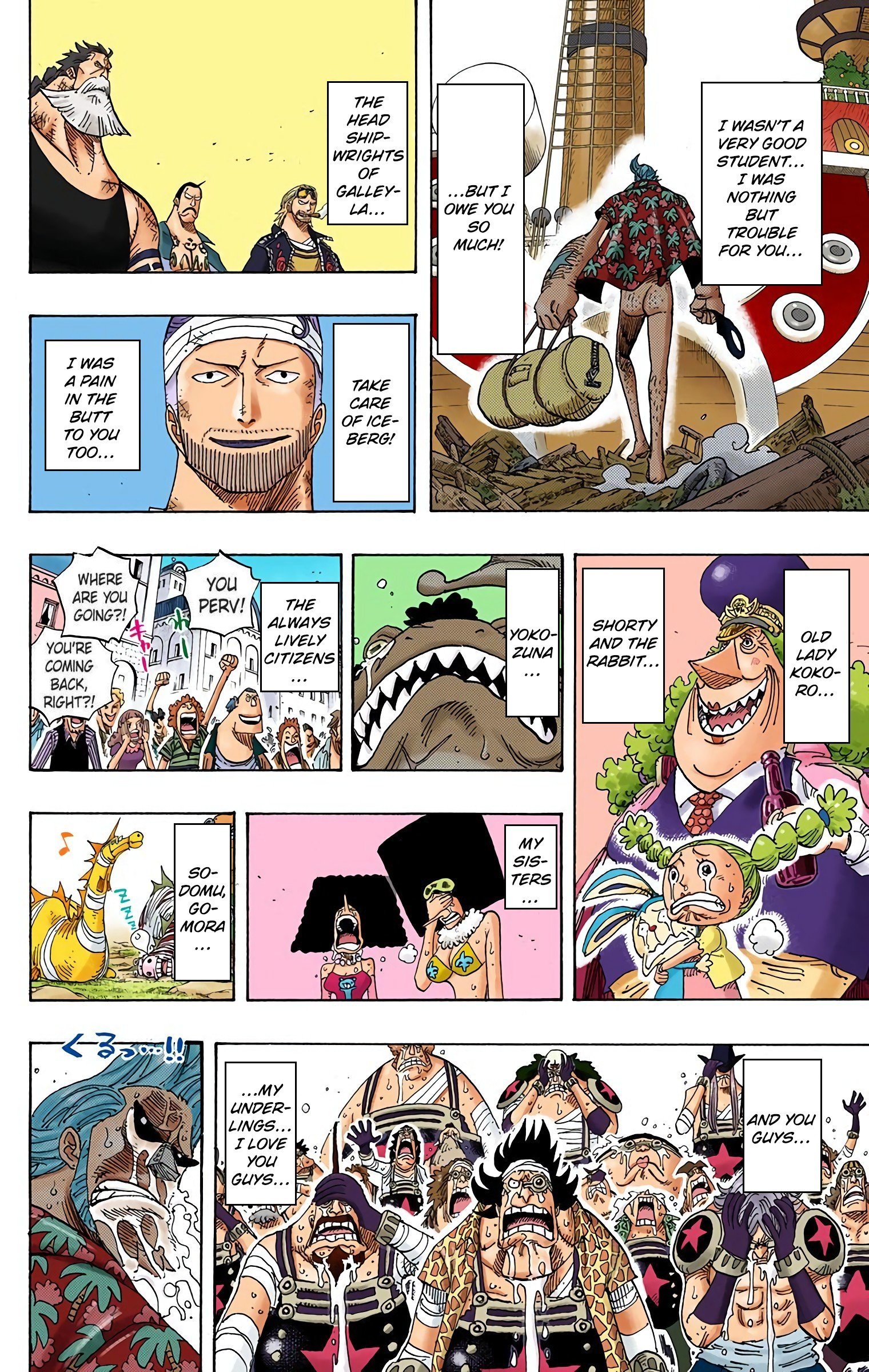 One Piece Colored Manga