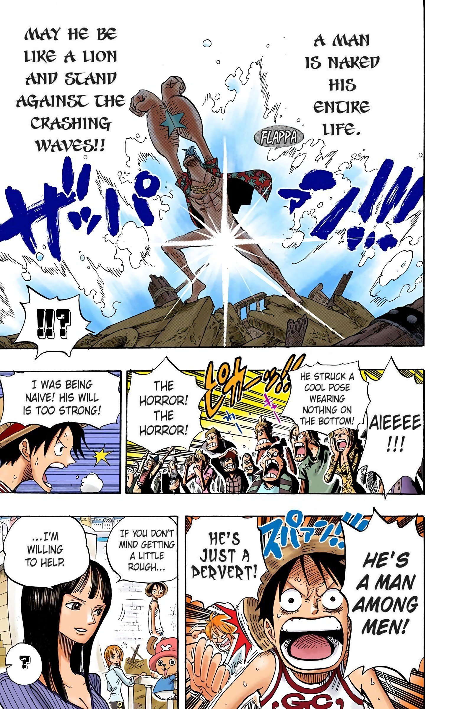 One Piece Colored Manga