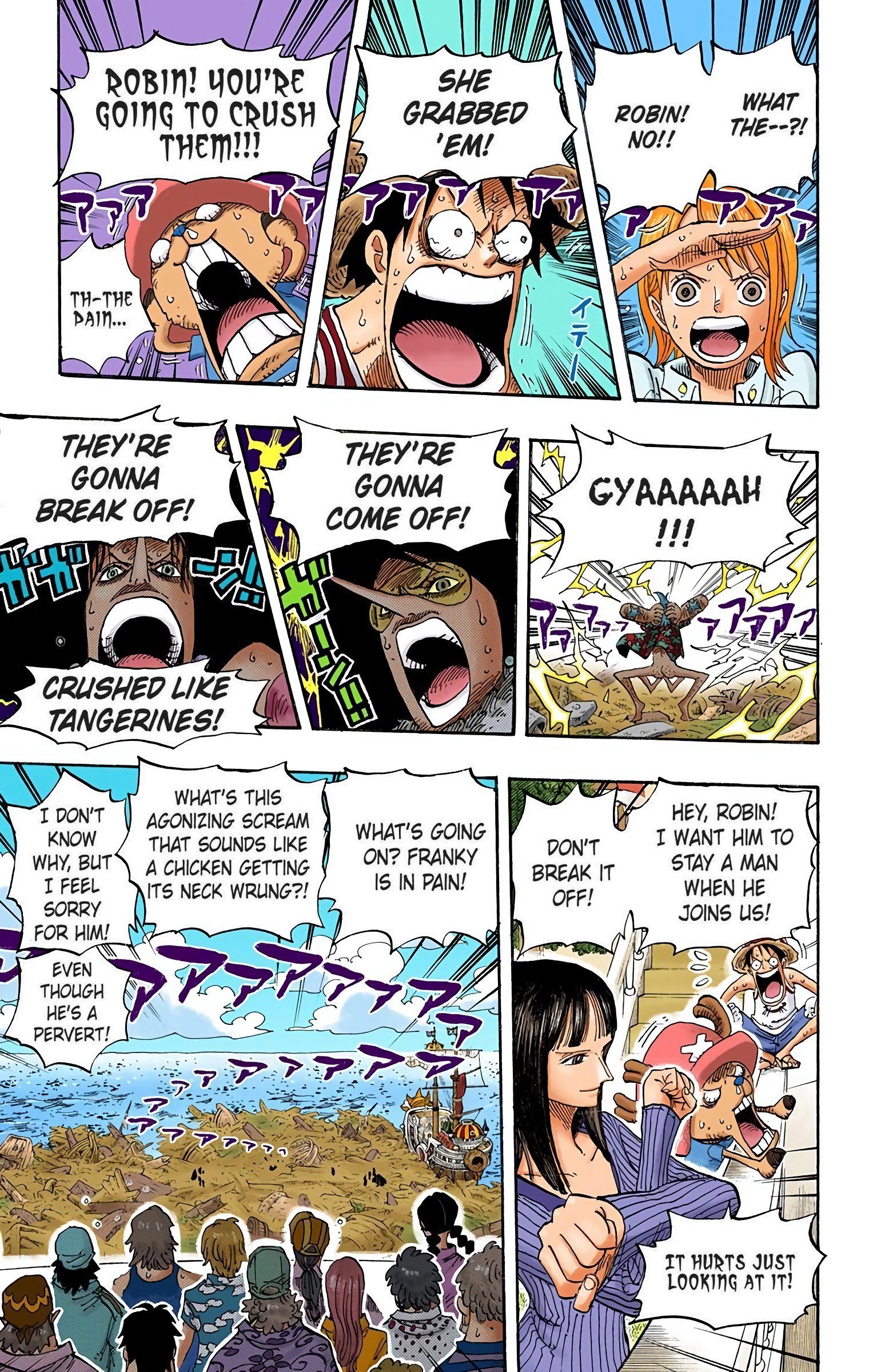 One Piece Colored Manga