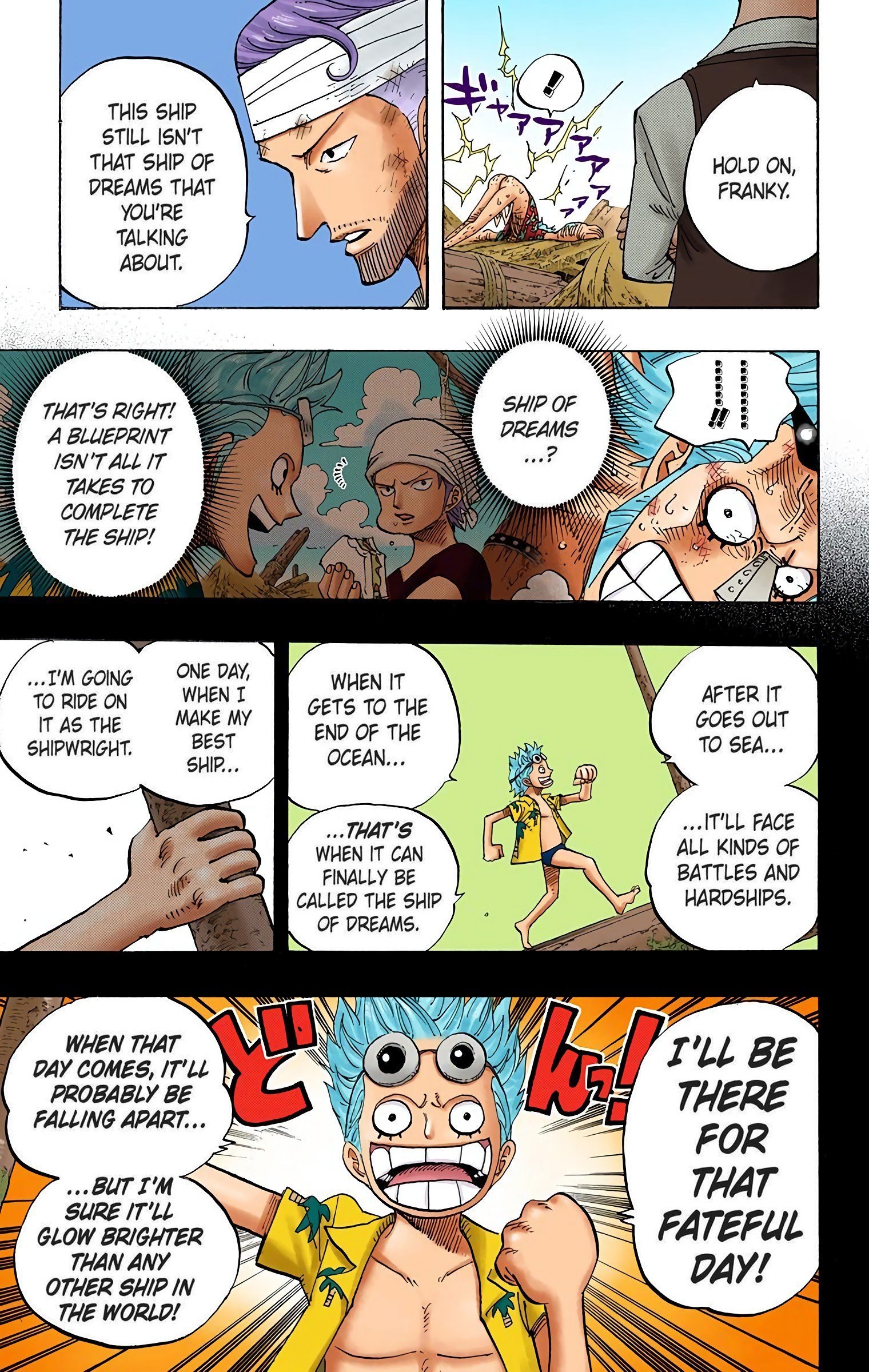 One Piece Colored Manga