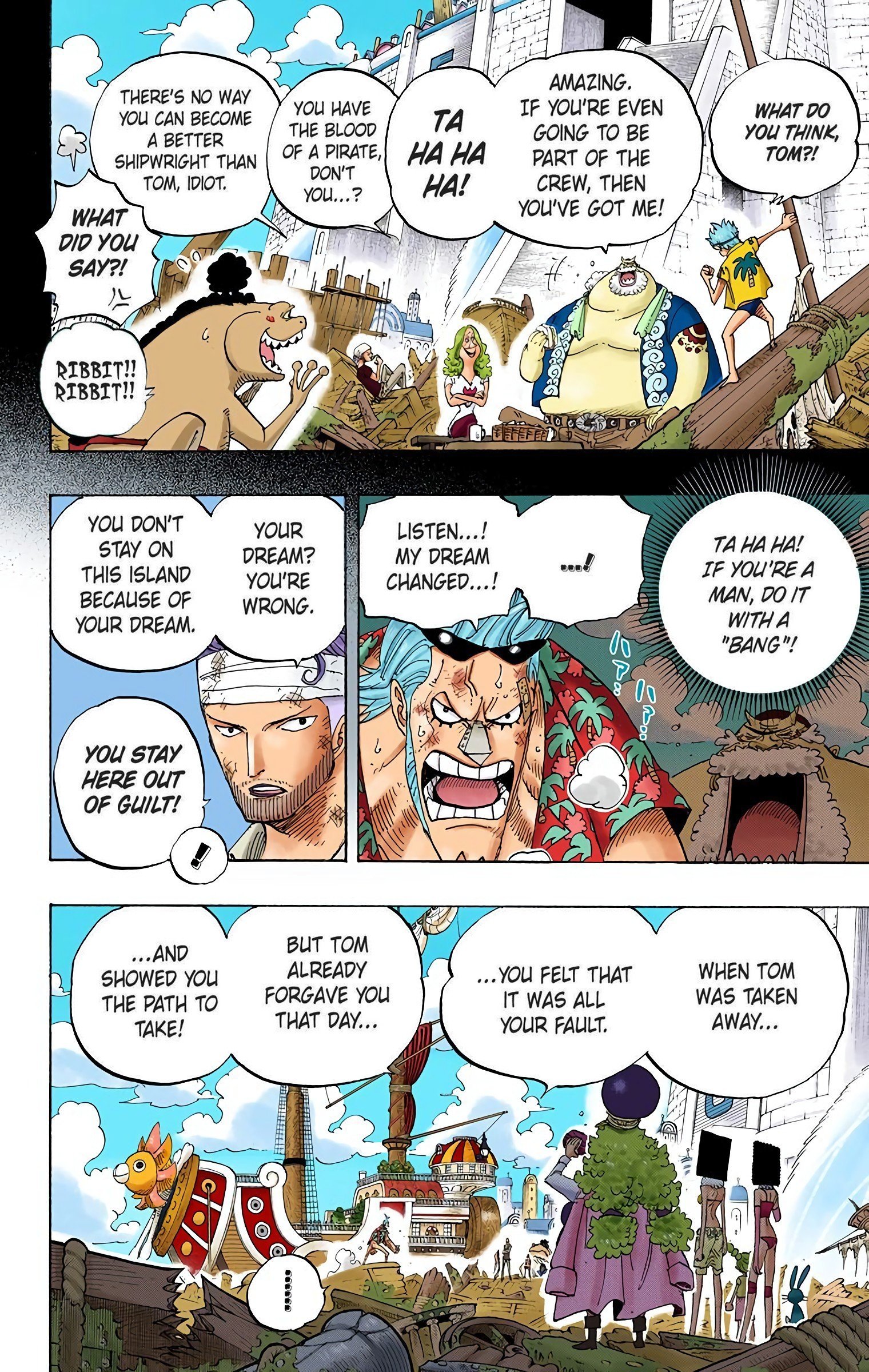 One Piece Colored Manga